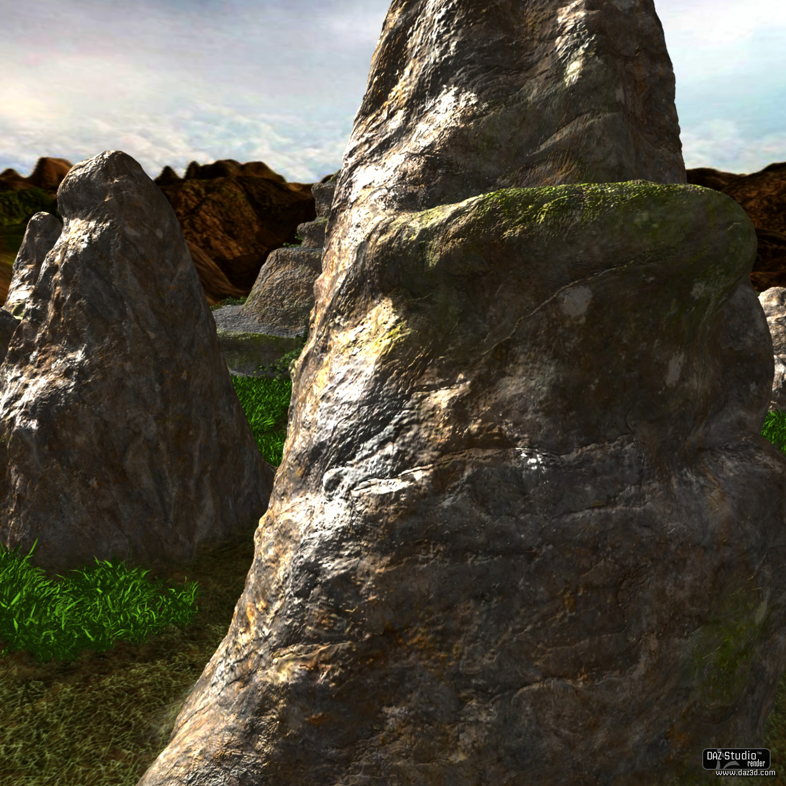 Hills and Clouds by N/A
