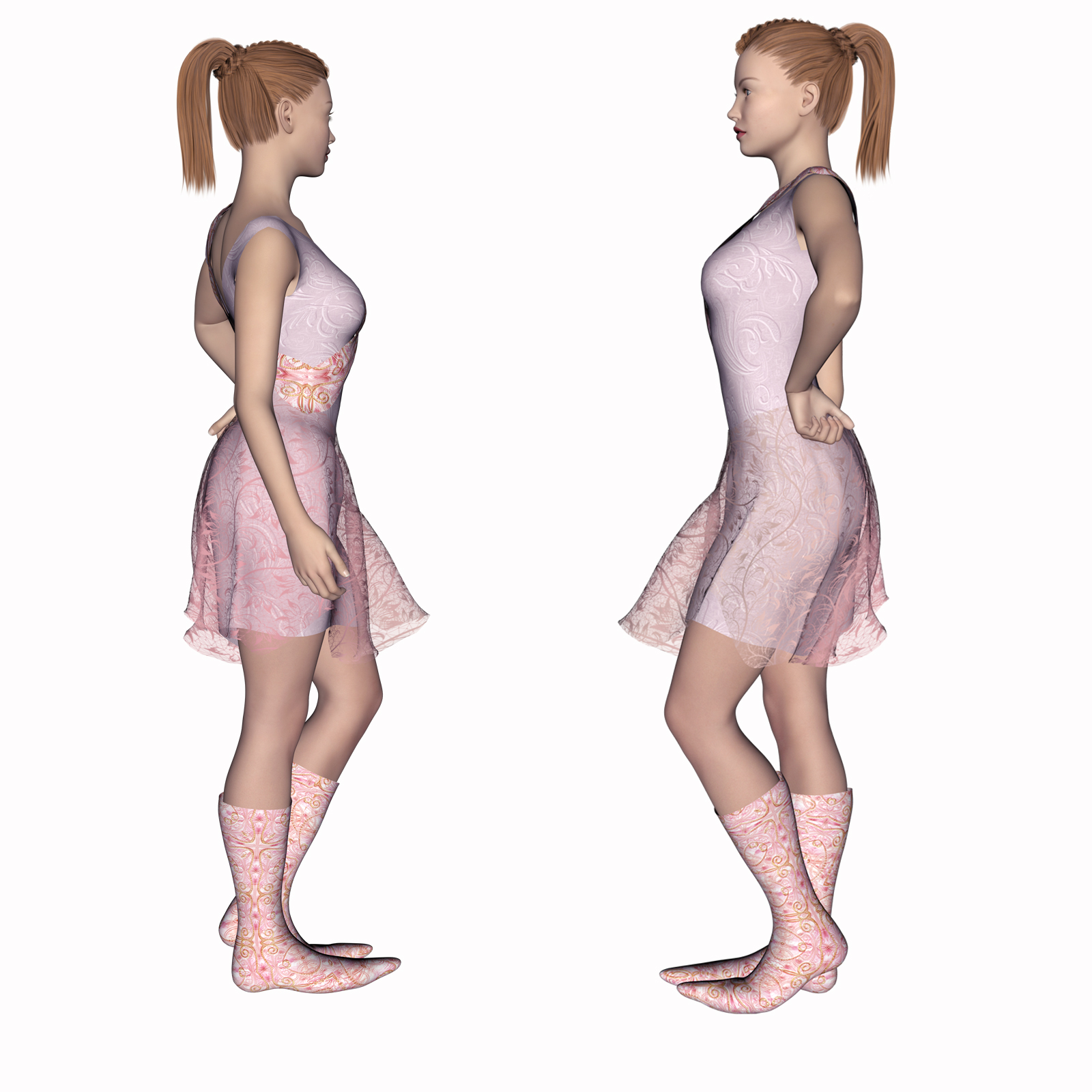 Arwell - Fantasy outfit for Genesis 3 Female by N/A