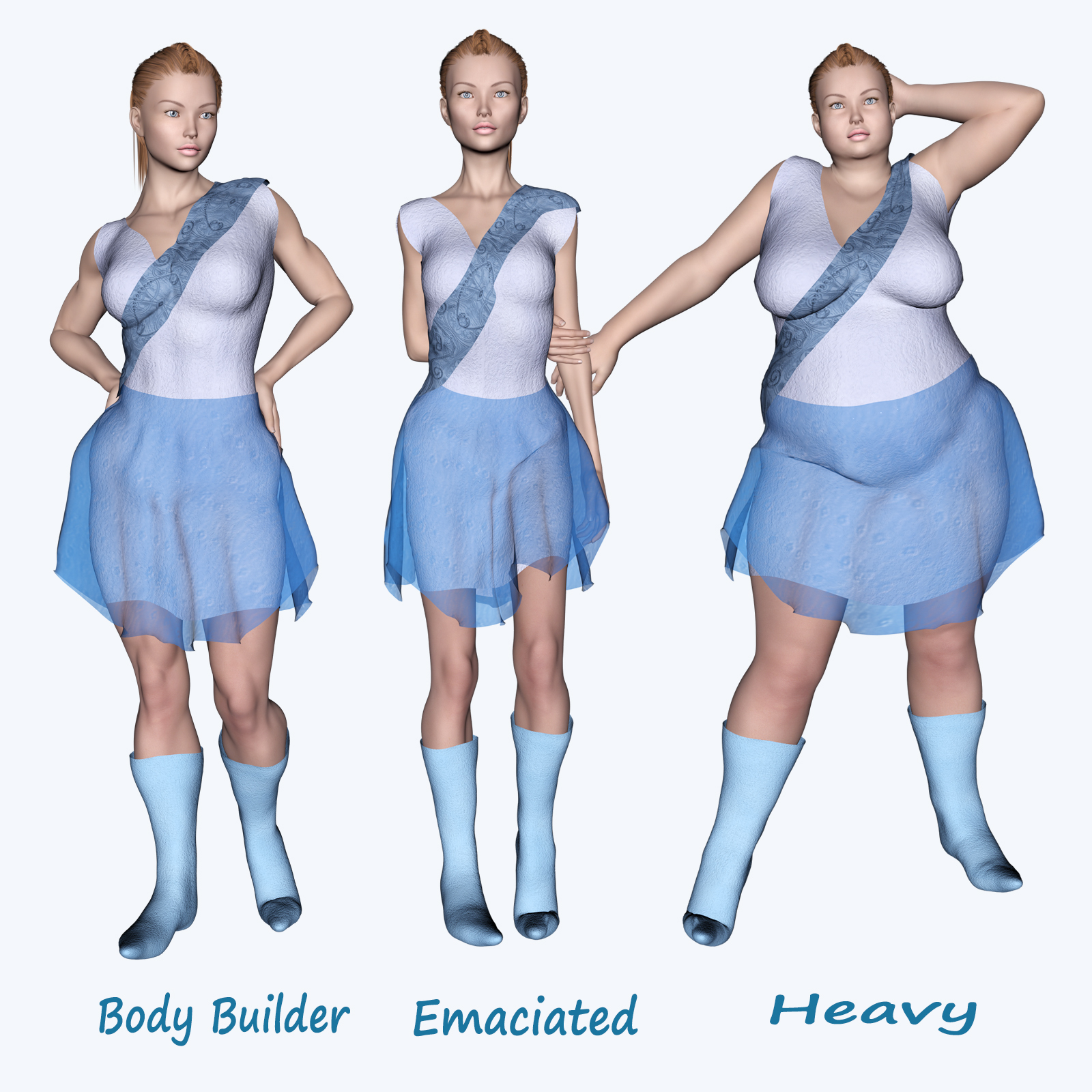 Arwell - Fantasy outfit for Genesis 3 Female by N/A