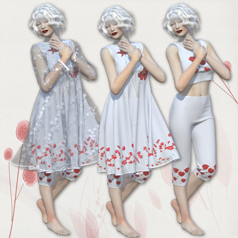 PoppiesDress Dynamic Clothing by N/A