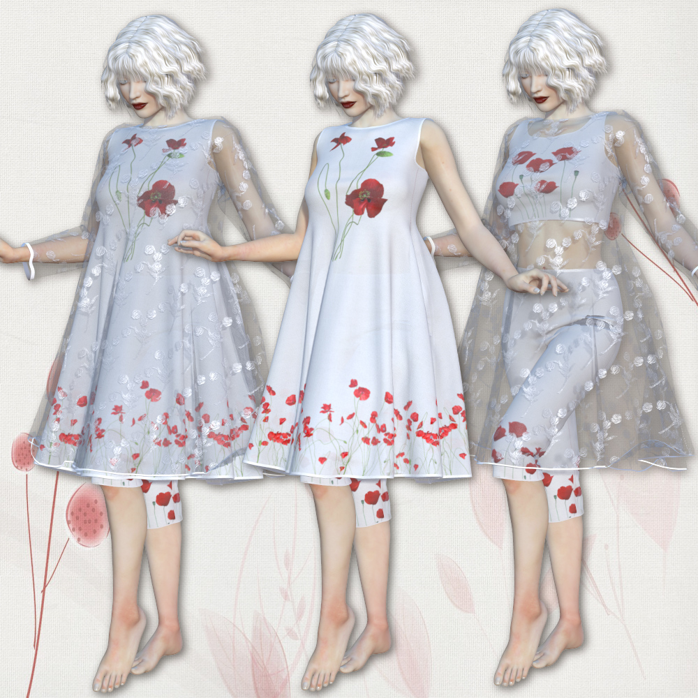 PoppiesDress Dynamic Clothing by N/A