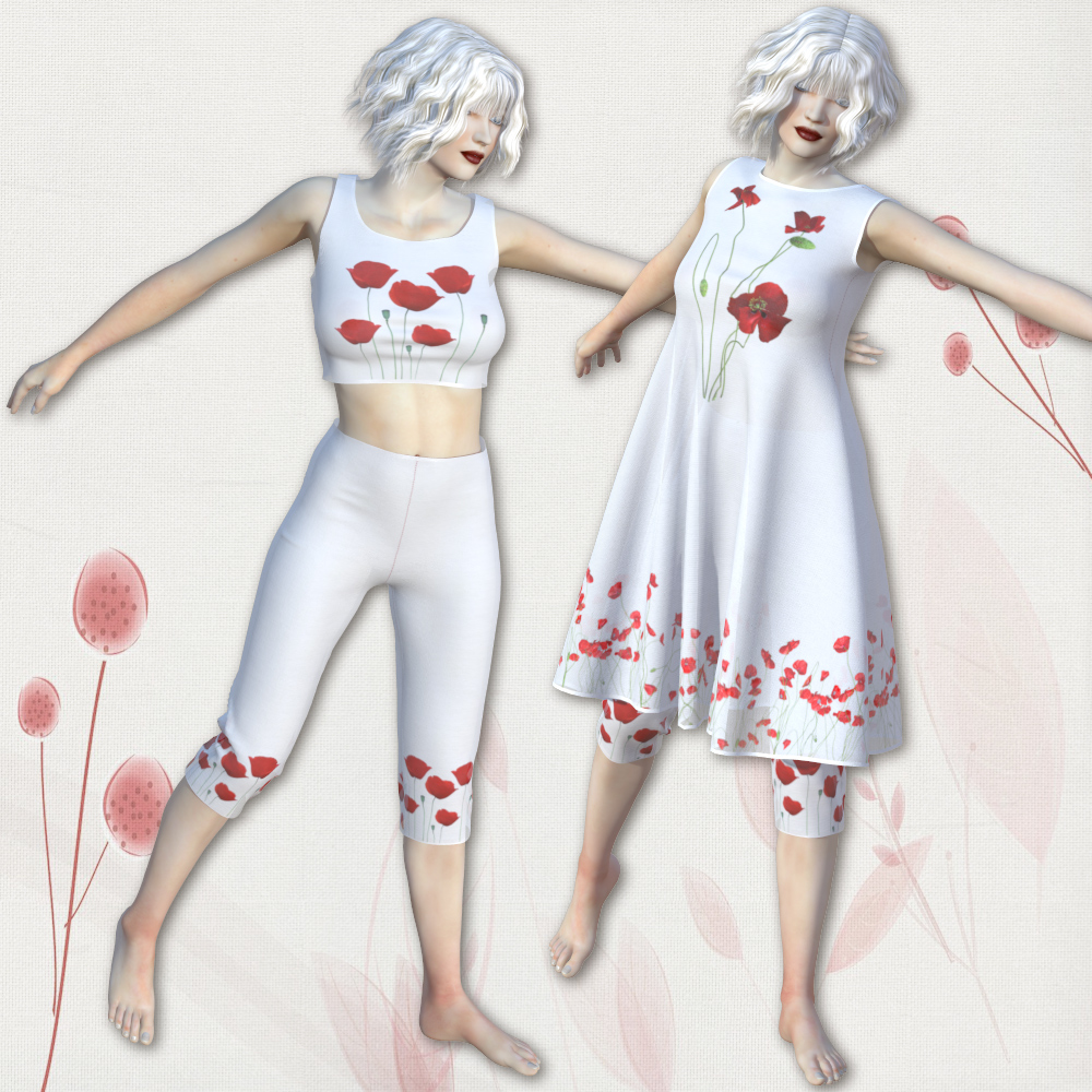 PoppiesDress Dynamic Clothing by N/A