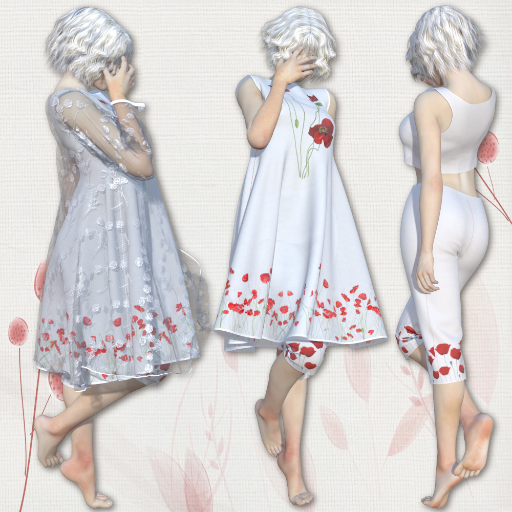 PoppiesDress Dynamic Clothing by N/A