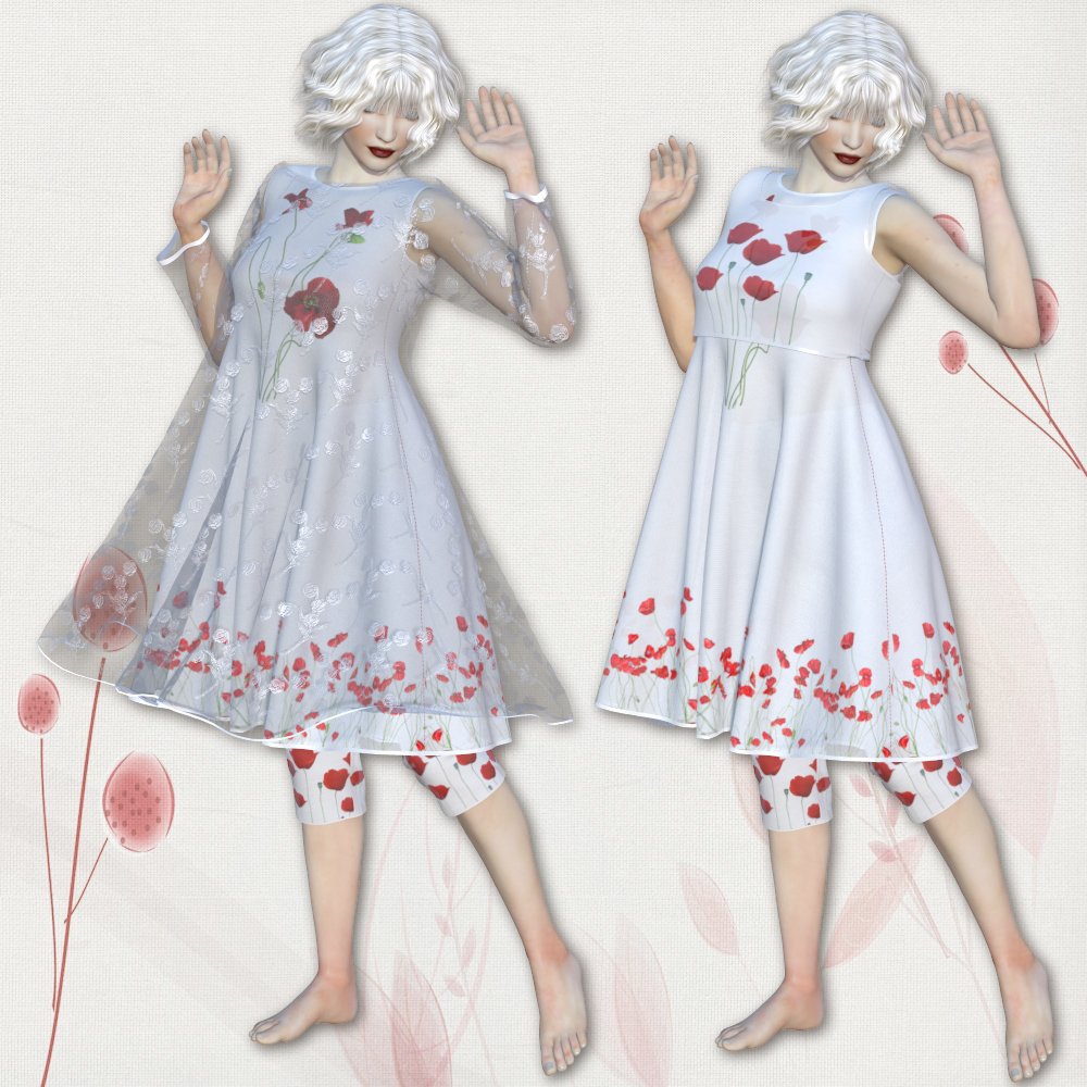 PoppiesDress Dynamic Clothing by N/A