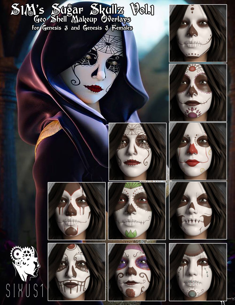 S1Ms Sugar Skullz Vol.1 by N/A