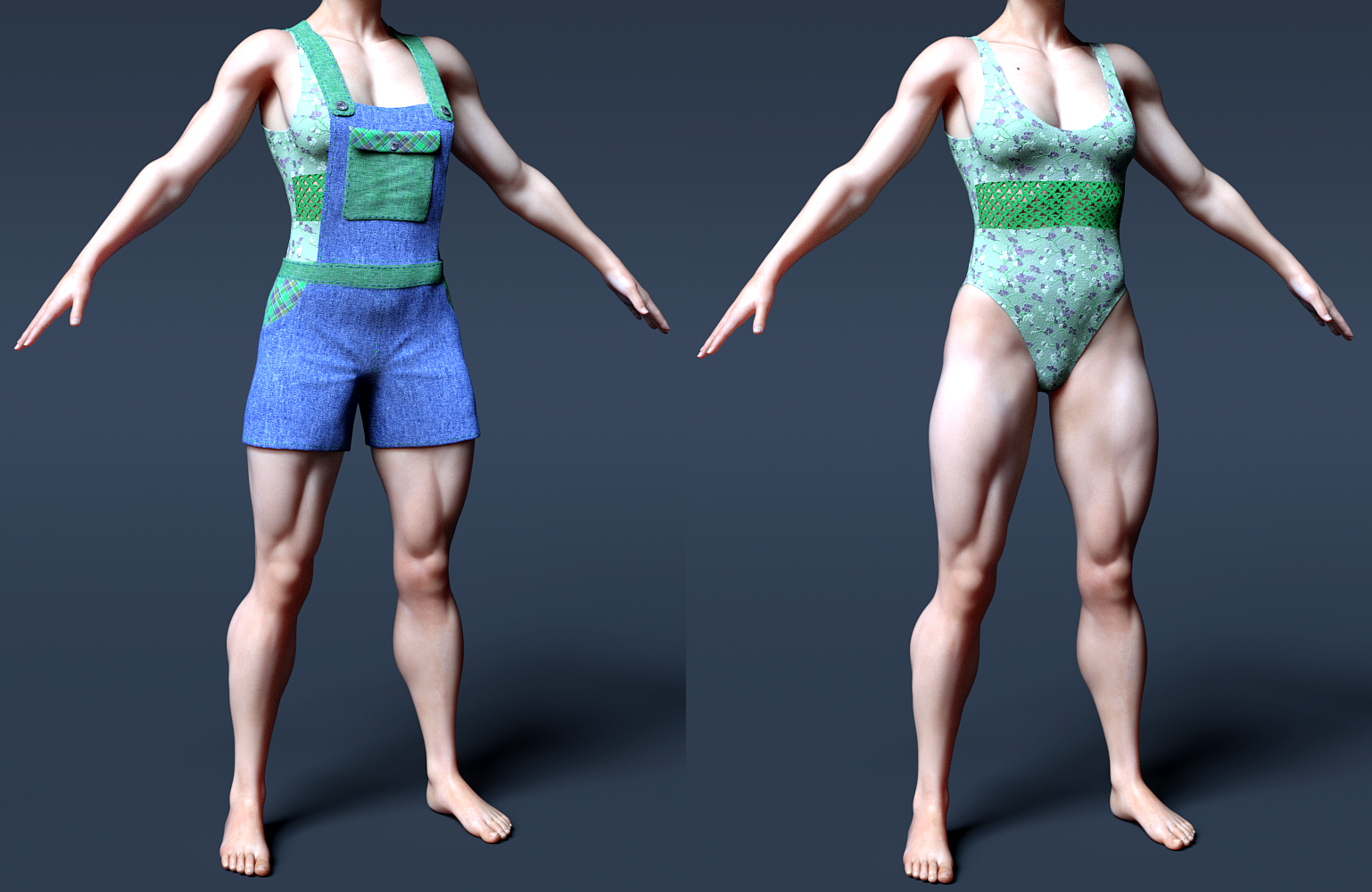 Boonie Britches for Genesis 8 Female by N/A