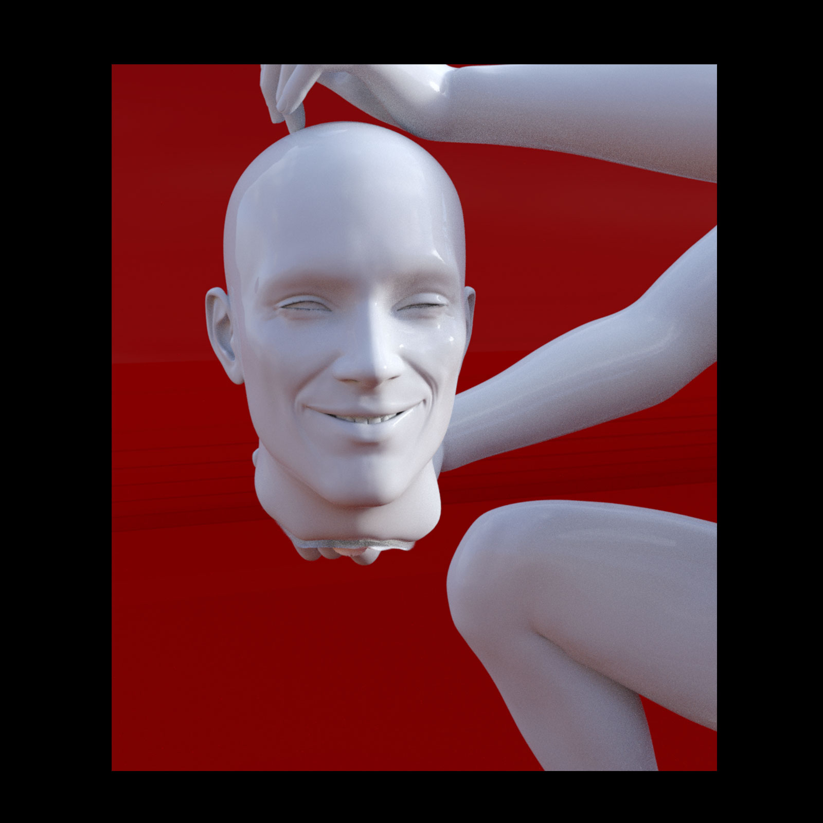 Chopped Head for Genesis 8 Male by N/A