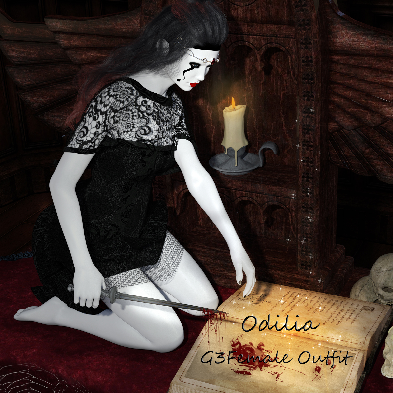 Odilia - Outfit for G3 Female by N/A