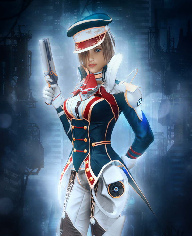 Sayomi Anime Outfit  for G3F by N/A