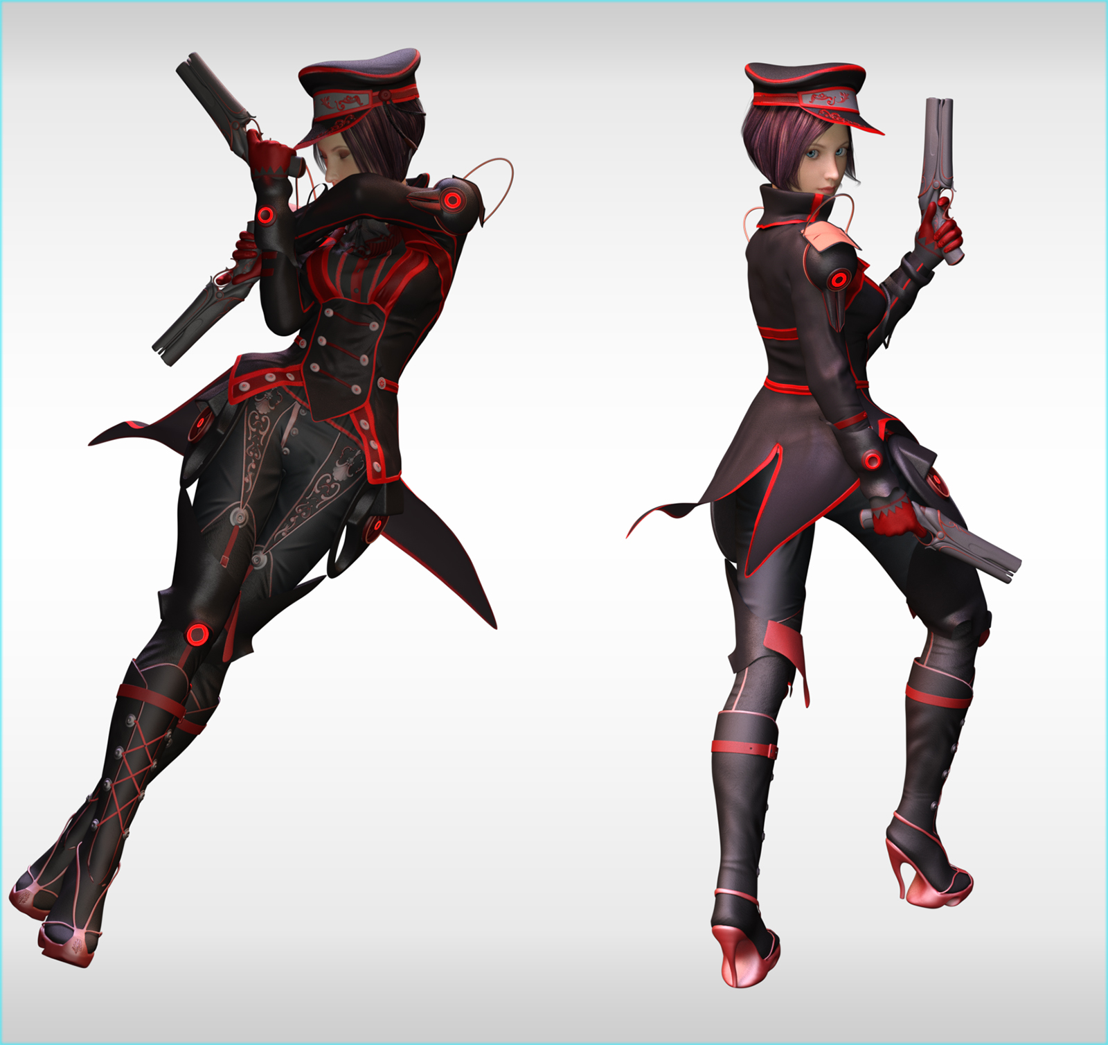 Sayomi Anime Outfit  for G3F by N/A