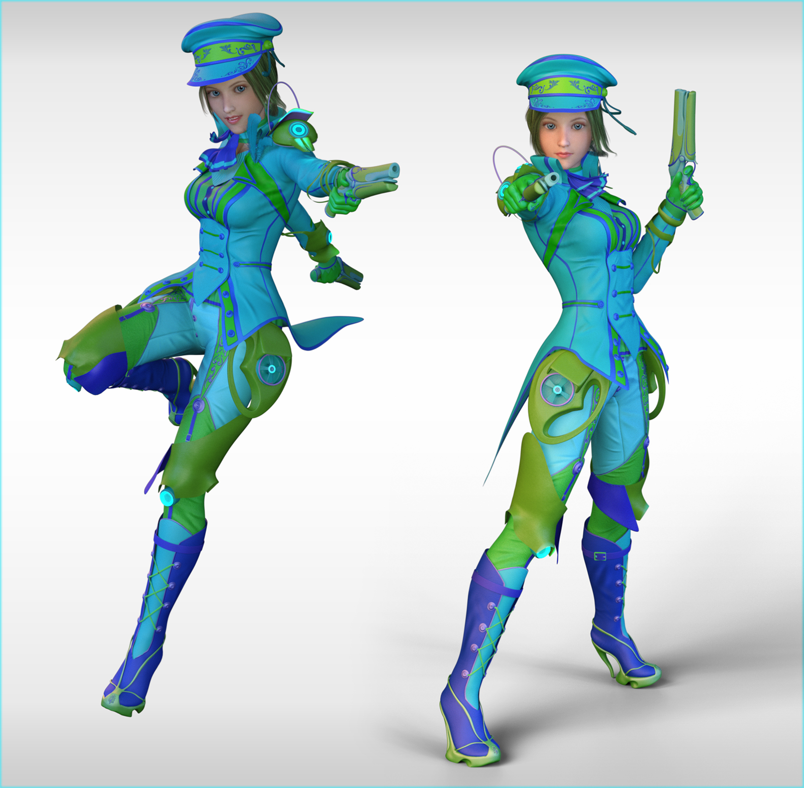 Sayomi Anime Outfit  for G3F by N/A