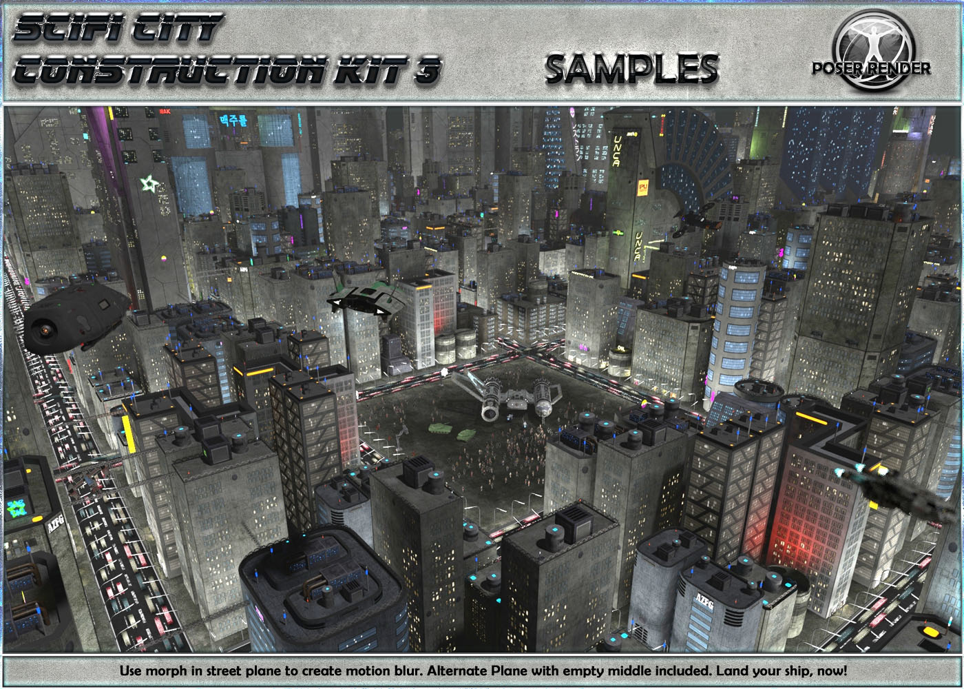 SciFi City Construction Set 3 by N/A