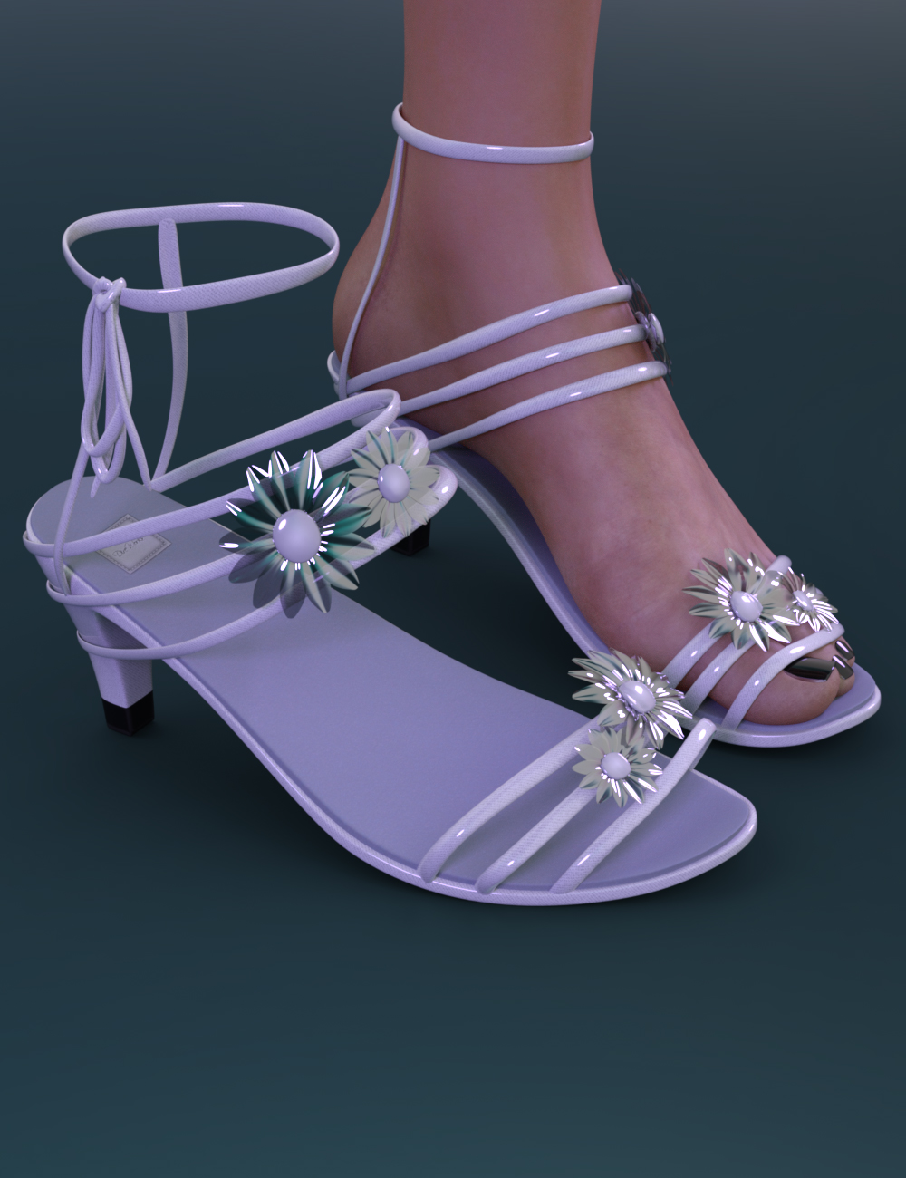 Loo Sandals for Genesis 8 Female by N/A