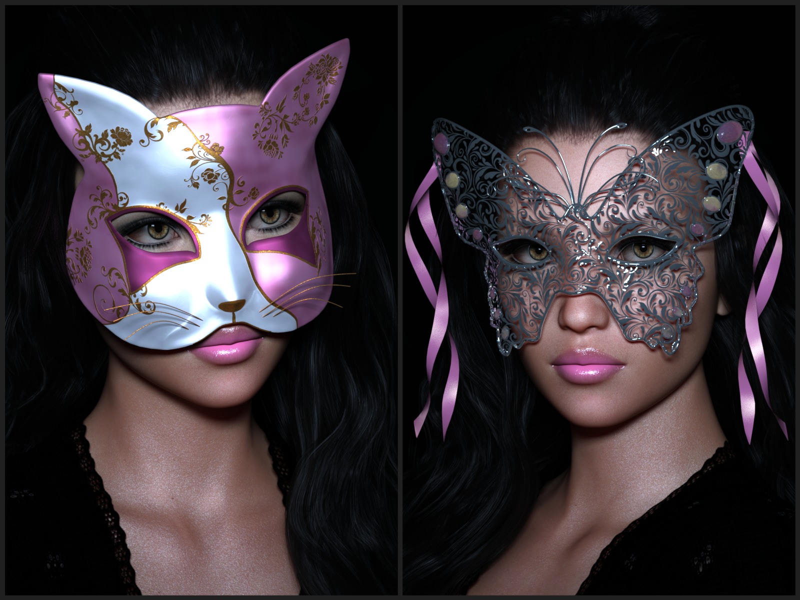 Bling Accents: Fun Faces by N/A