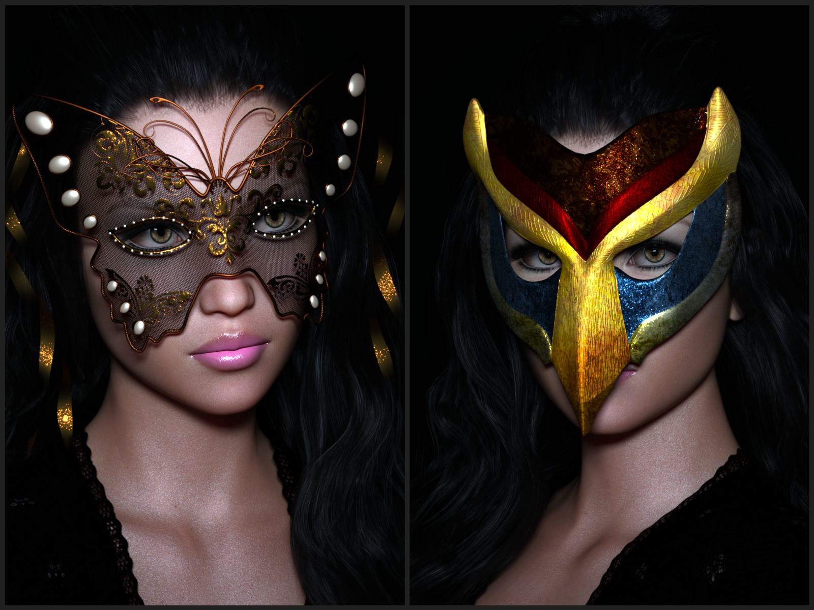 Bling Accents: Fun Faces by N/A