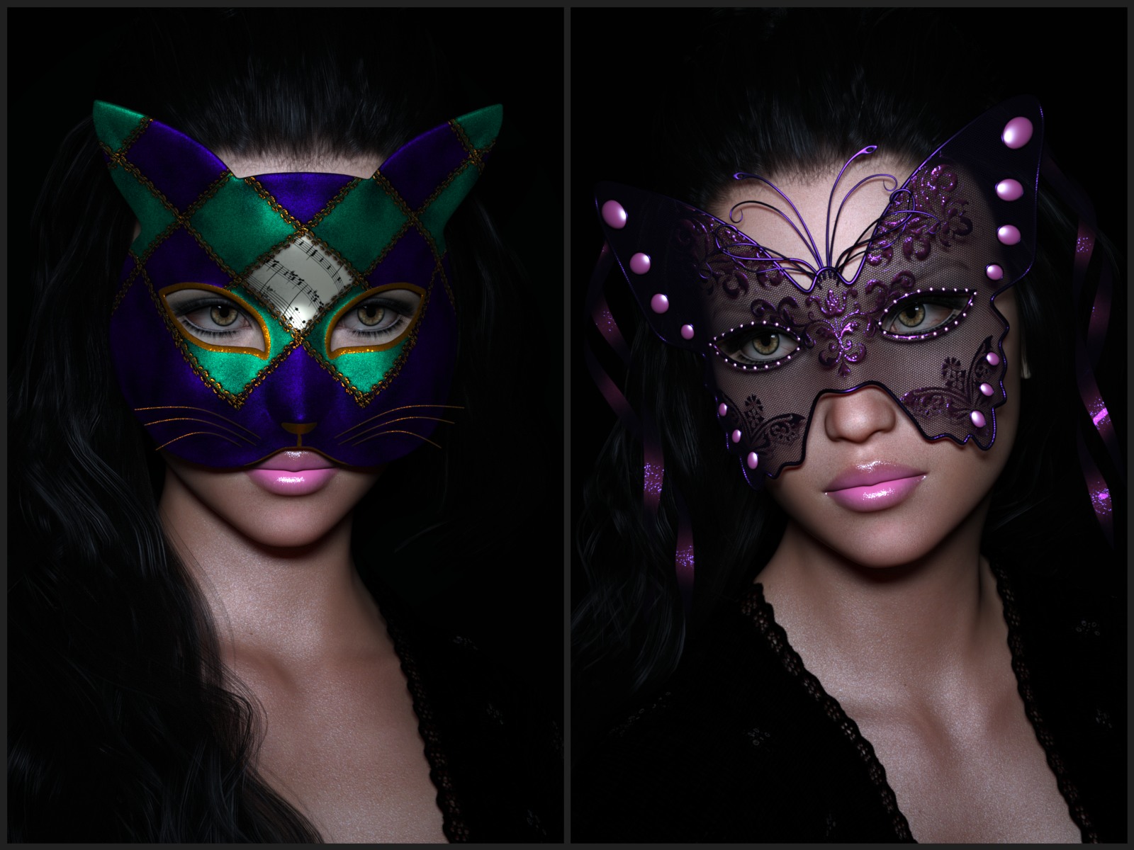 Bling Accents: Fun Faces by N/A