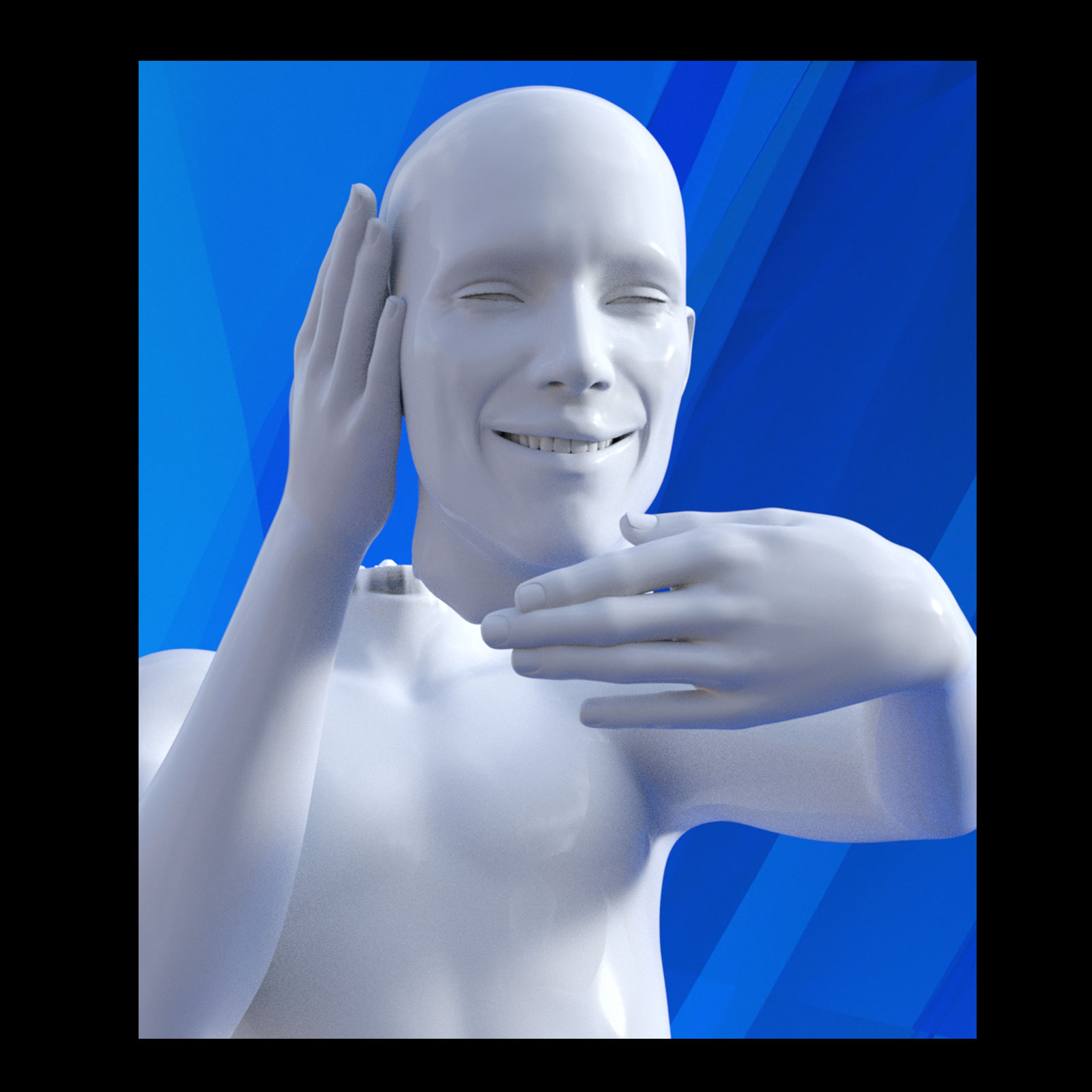 Chopped Head for Genesis 3 Male by N/A