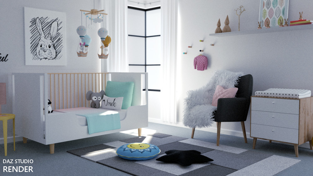 Contemporary Nursery by N/A