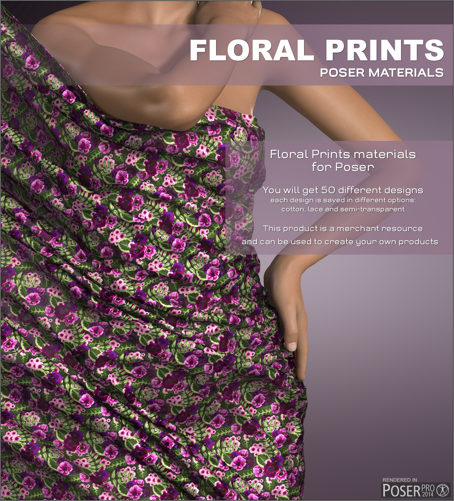 Poser - Floral Prints by N/A