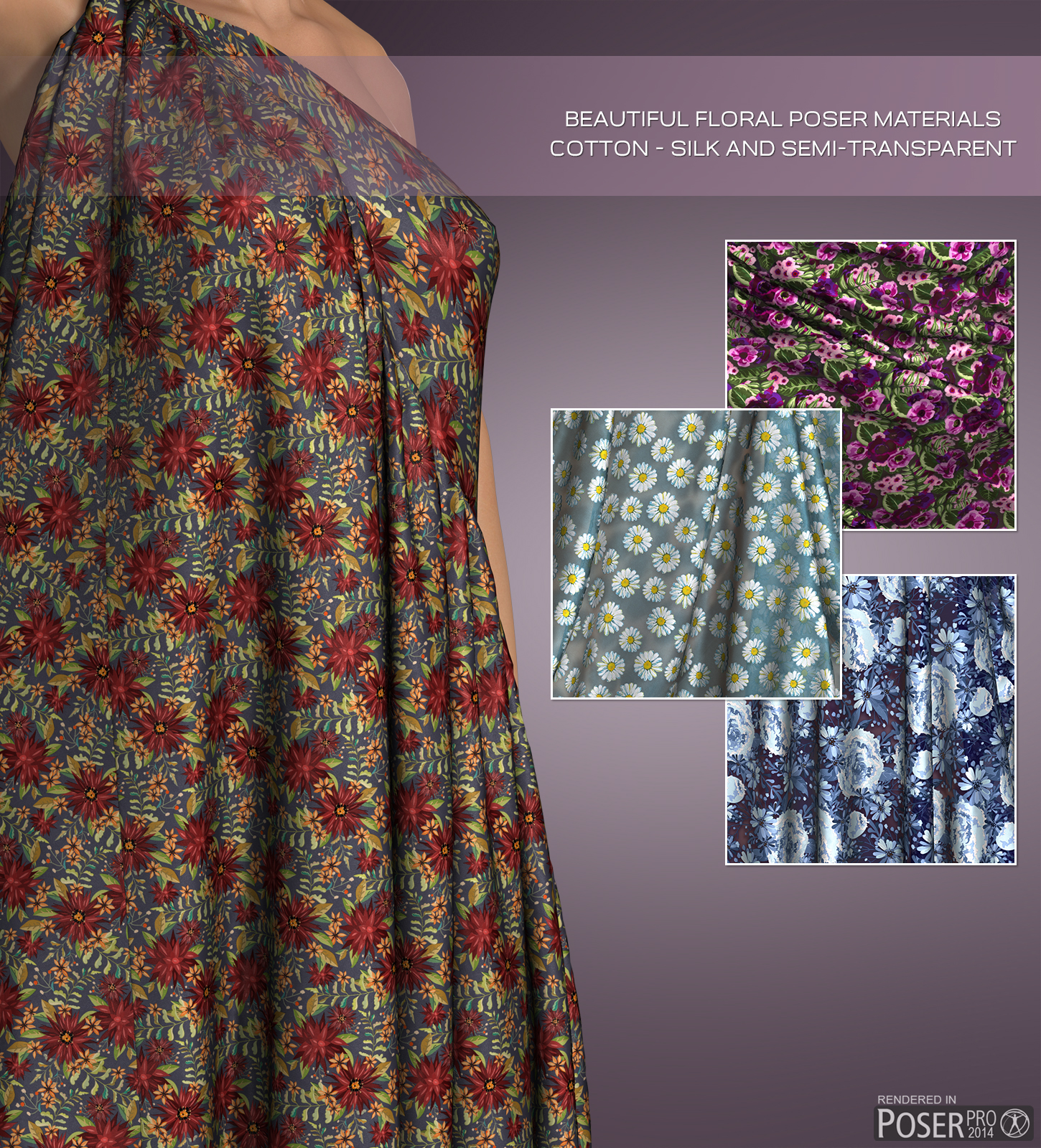Poser - Floral Prints by N/A
