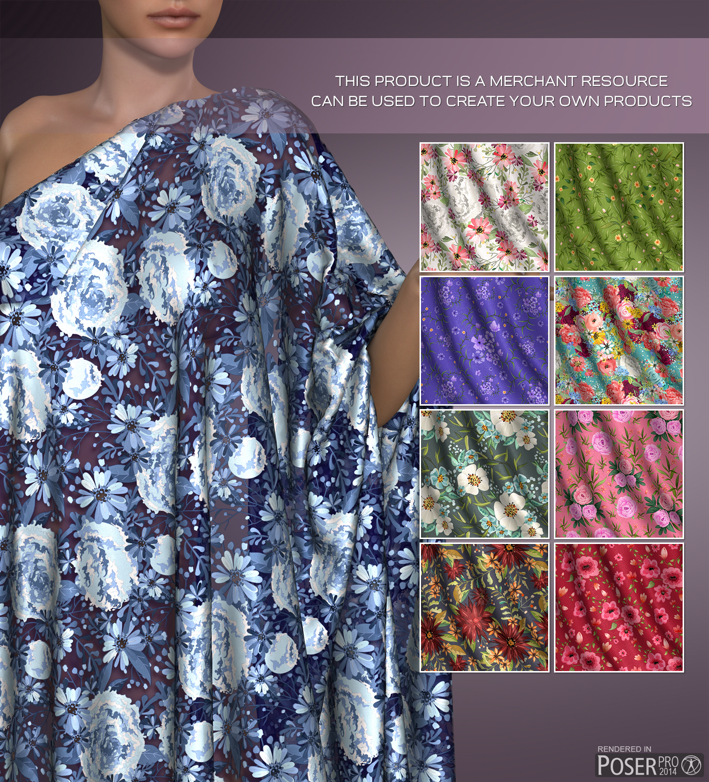 Poser - Floral Prints by N/A