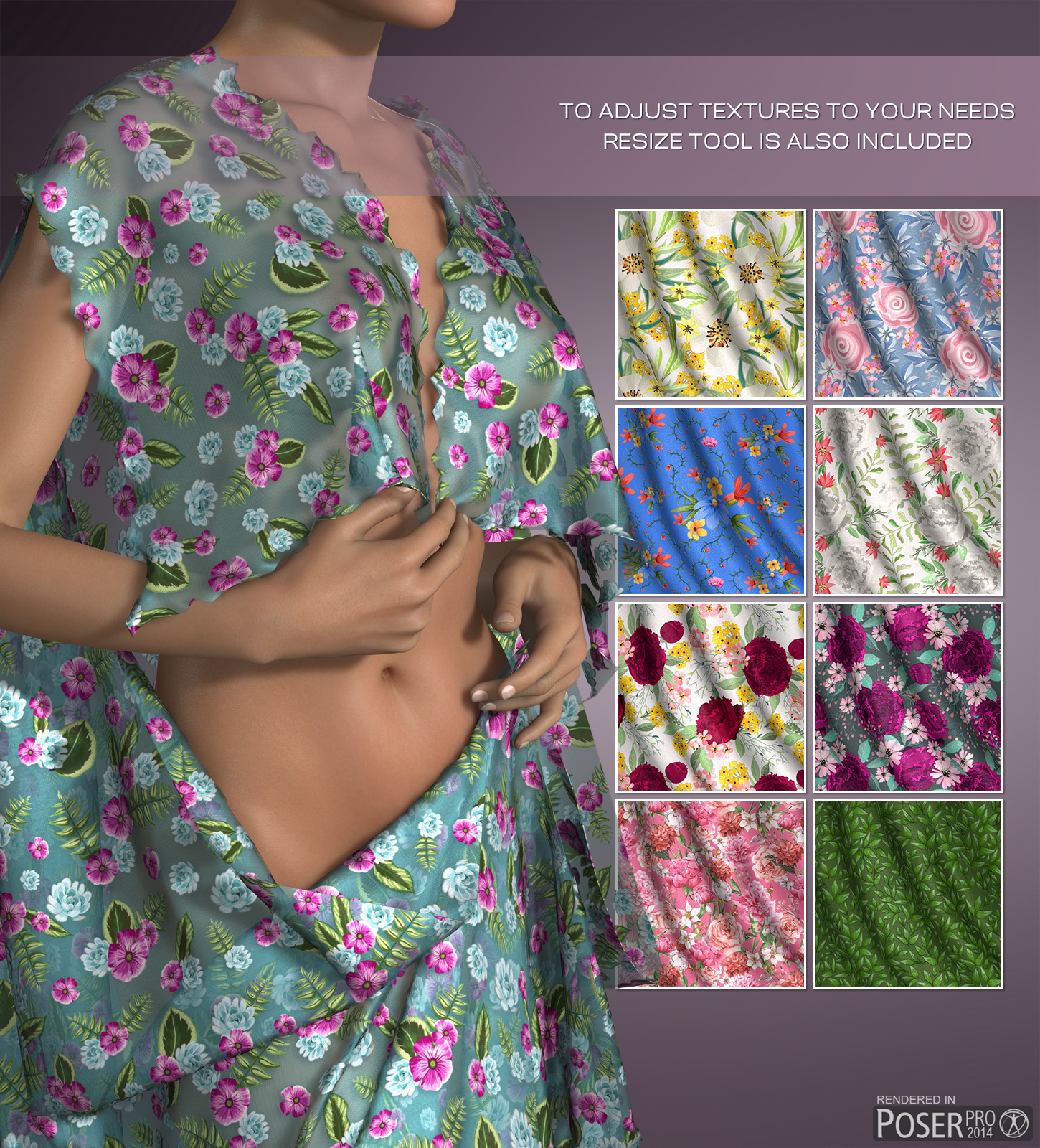 Poser - Floral Prints by N/A