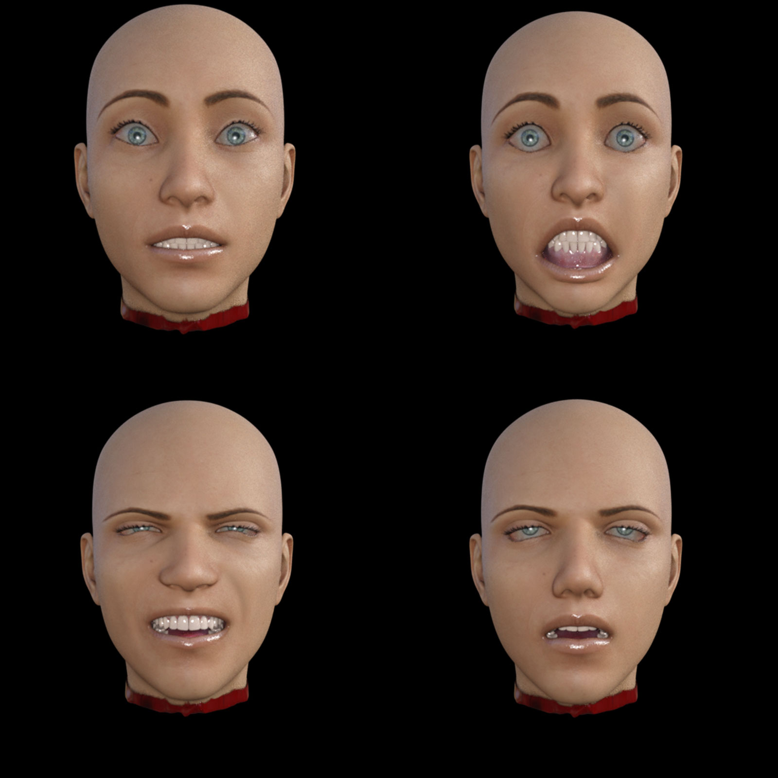 Chopped Head for Genesis 8 Female by N/A