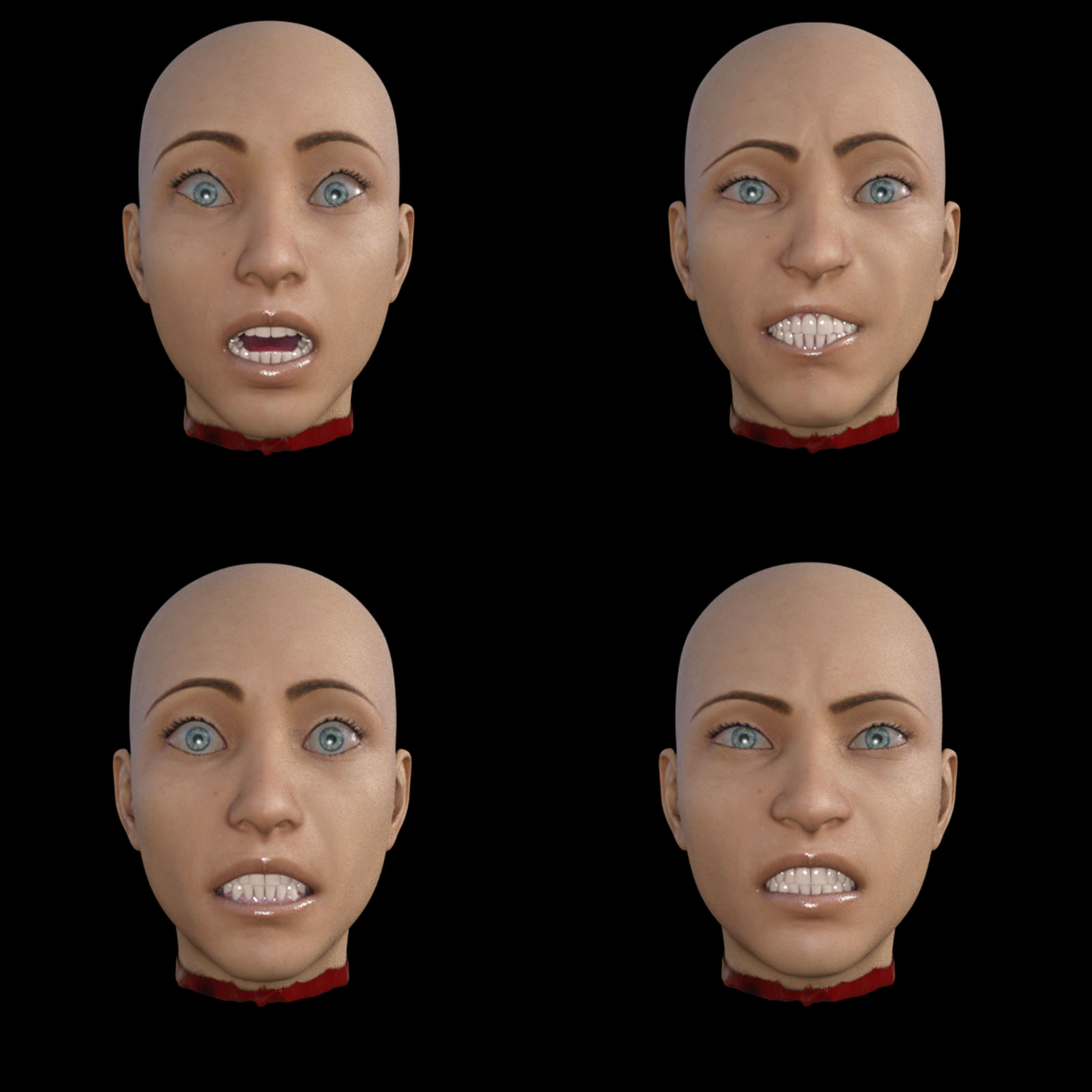 Chopped Head for Genesis 8 Female by N/A