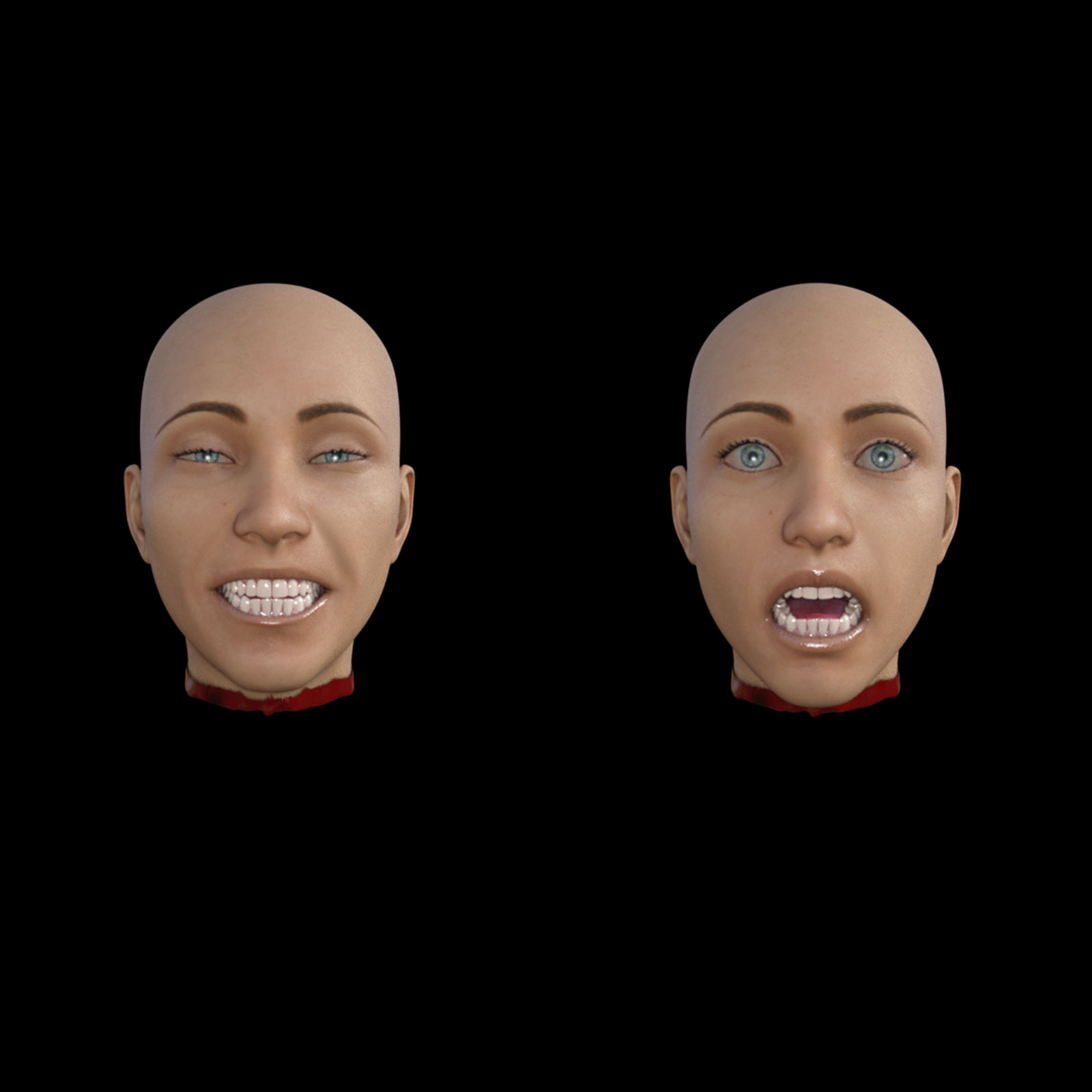 Chopped Head for Genesis 8 Female by N/A