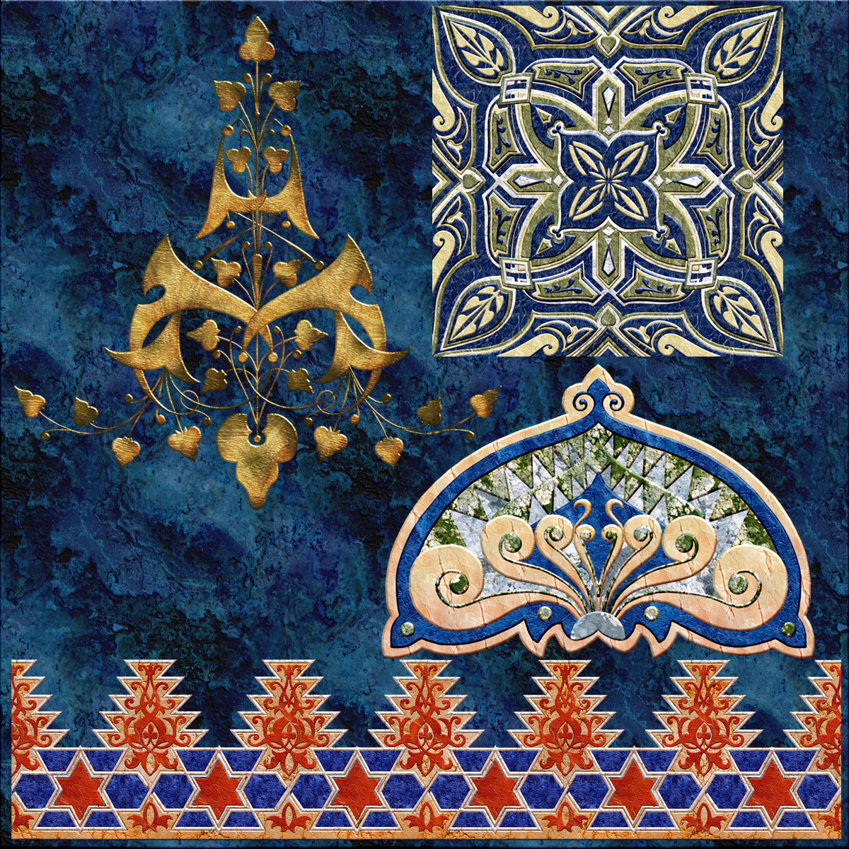 Harvest Moons Moorish Jewels by N/A