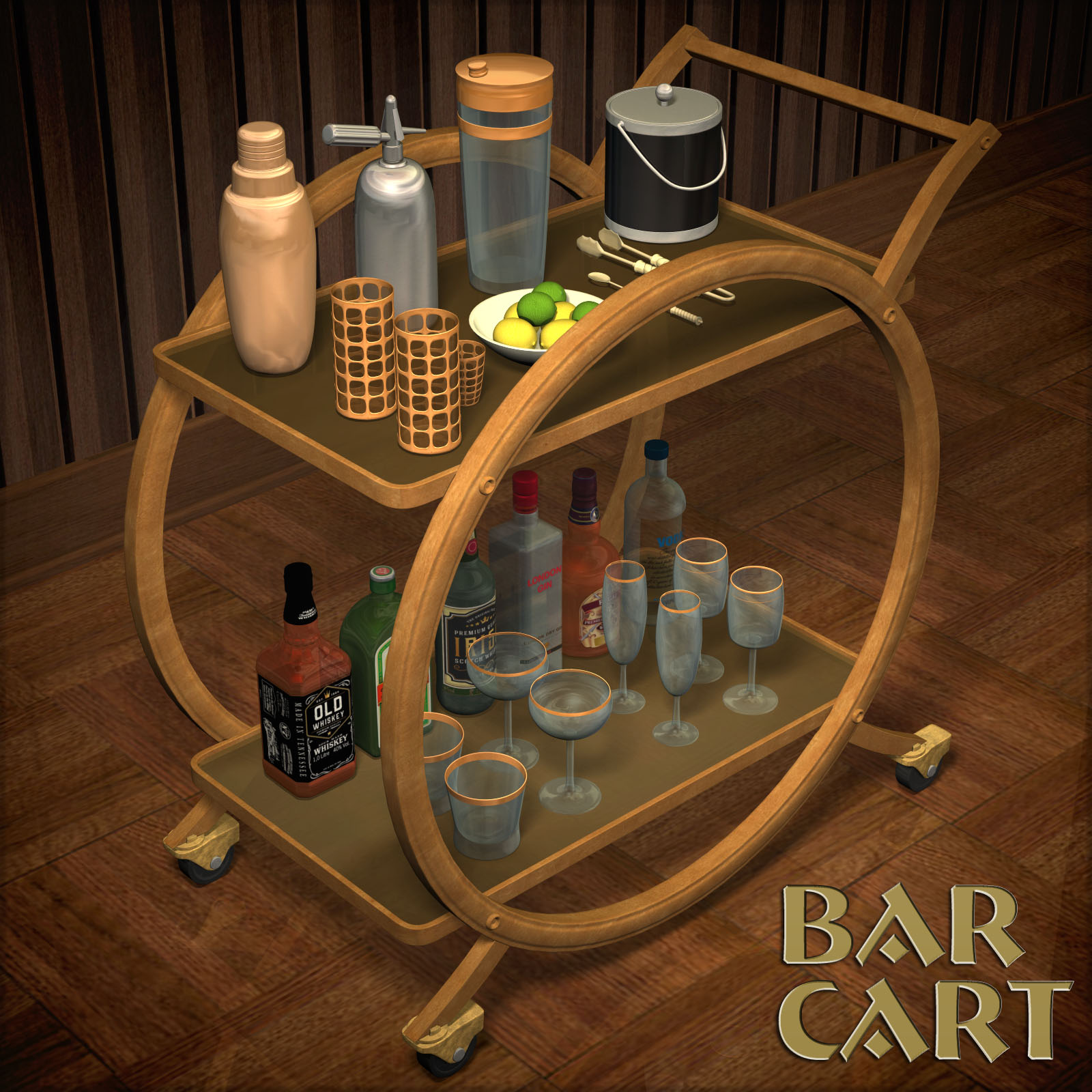 Bar Cart by N/A