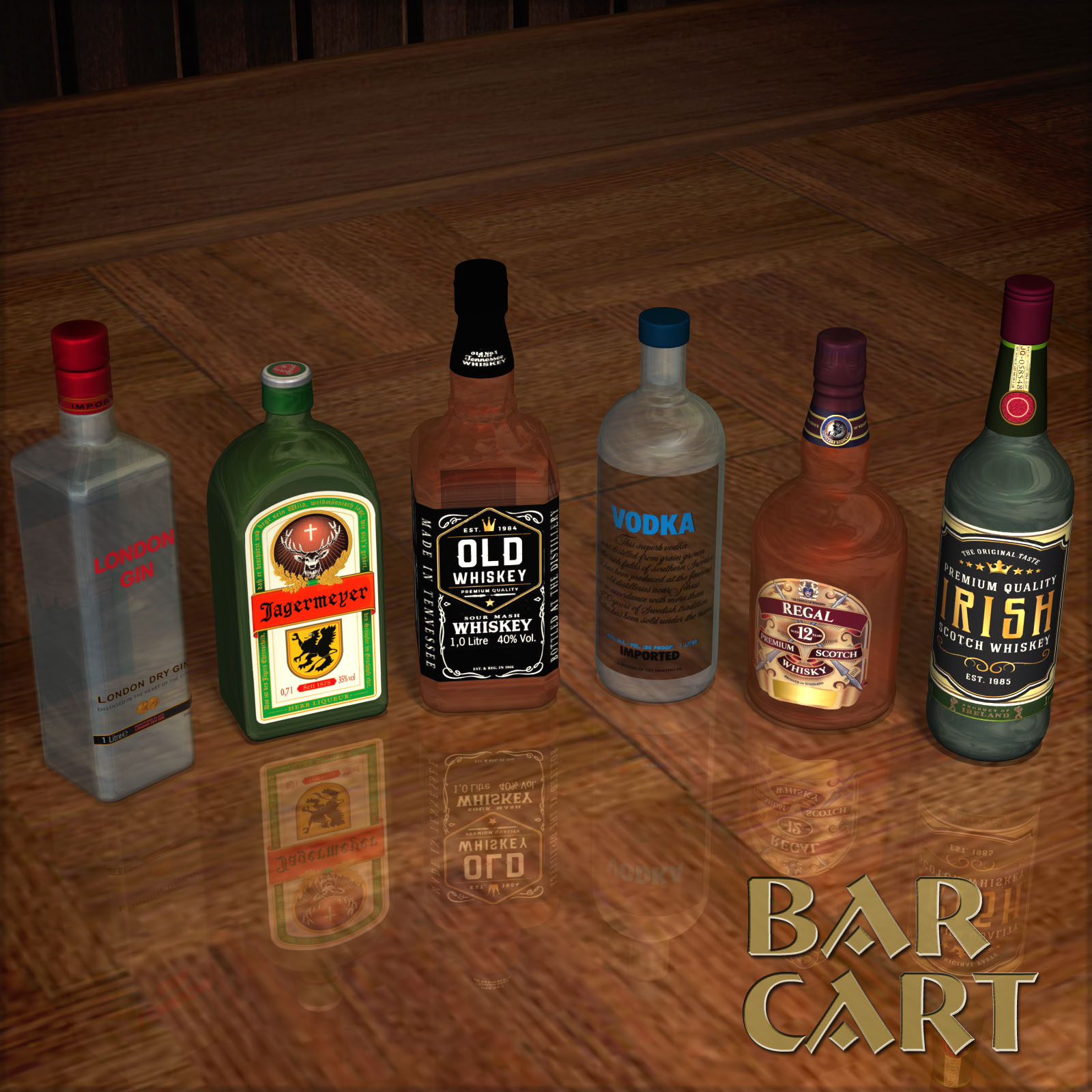 Bar Cart by N/A