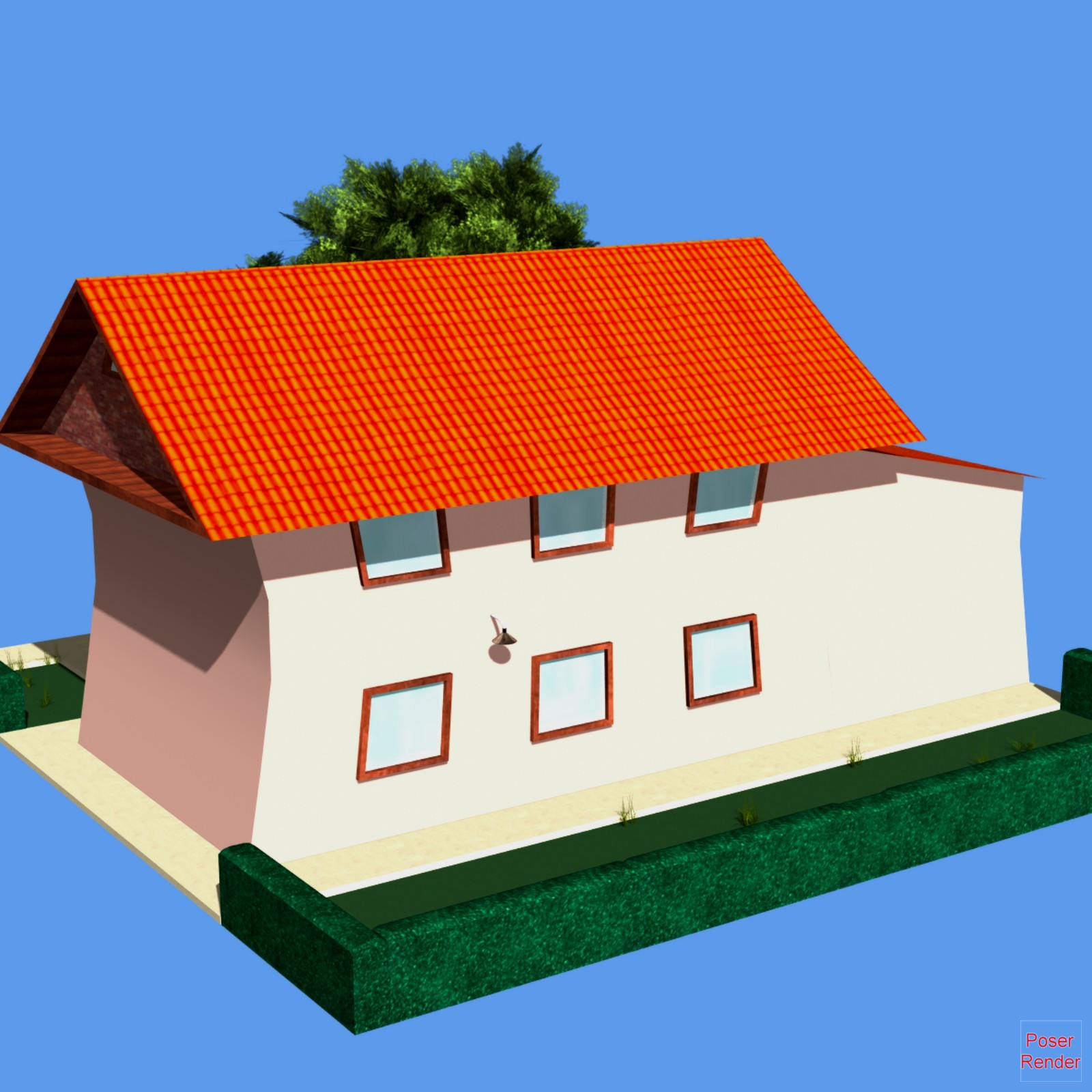 Toon House 3D for Poser by N/A