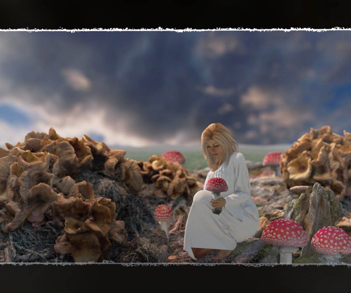 3D Scenery: Fairy Shroom World by N/A
