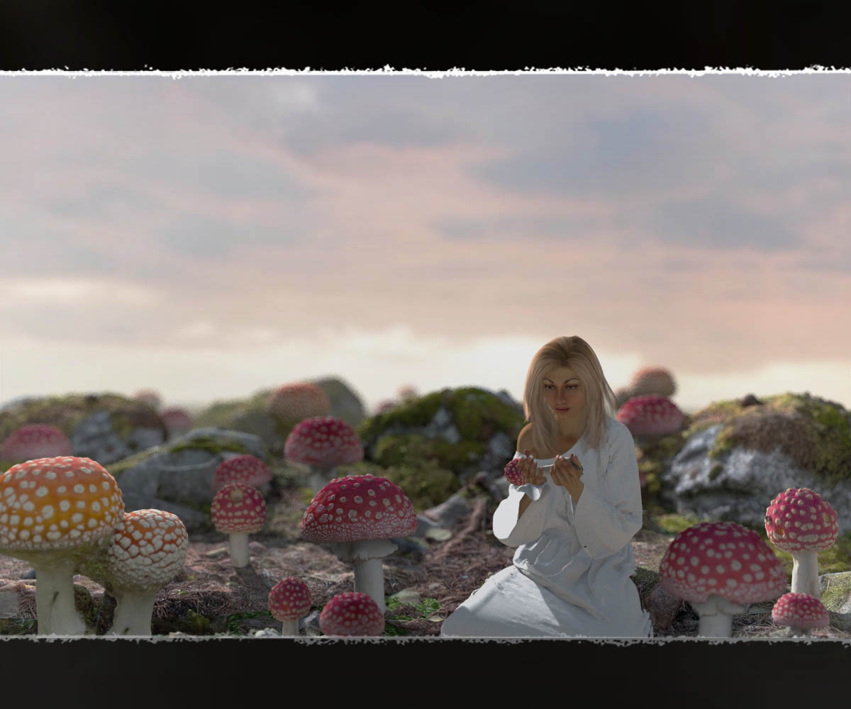 3D Scenery: Fairy Shroom World by N/A