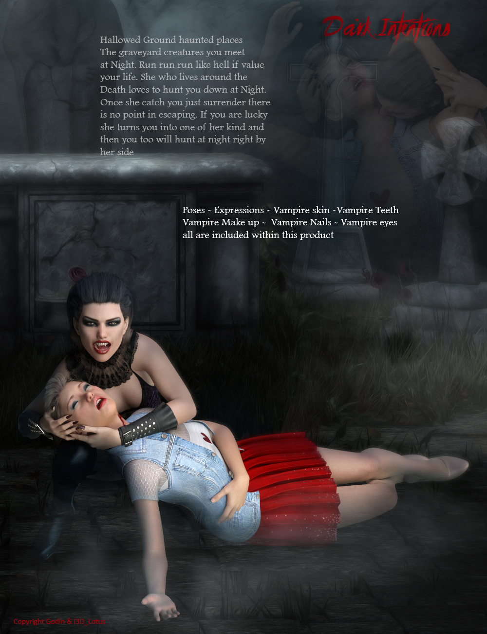Dark Intentions for Genesis 8 Female by N/A
