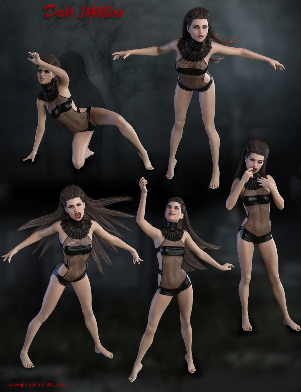 Dark Intentions for Genesis 8 Female by N/A