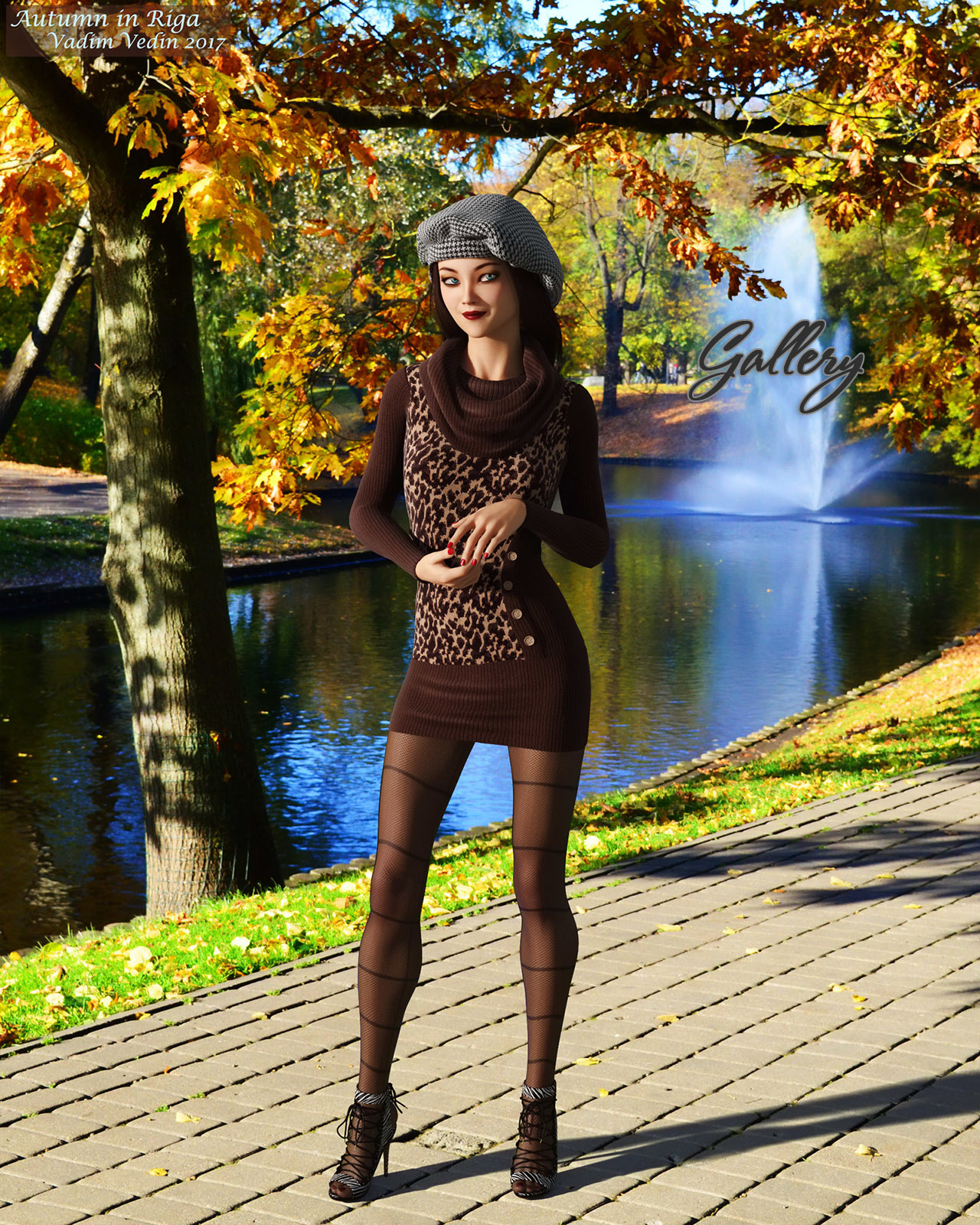 Irene Heels and Pantyhose G8F by N/A