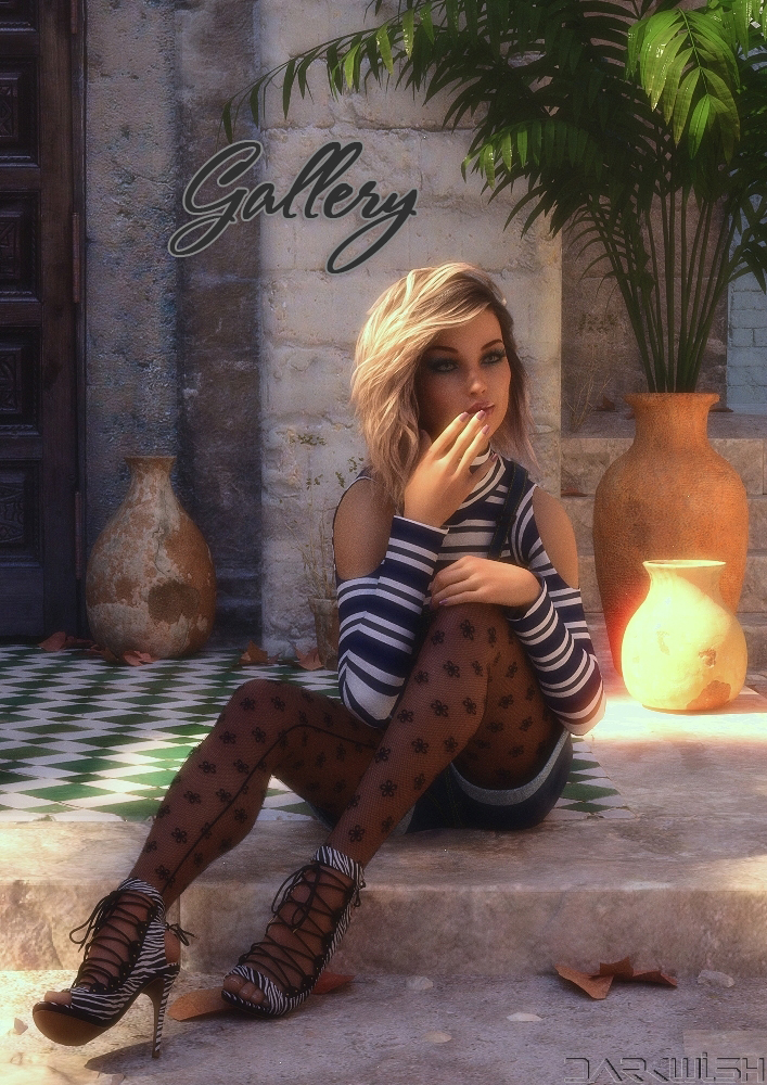 Irene Heels and Pantyhose G8F by N/A