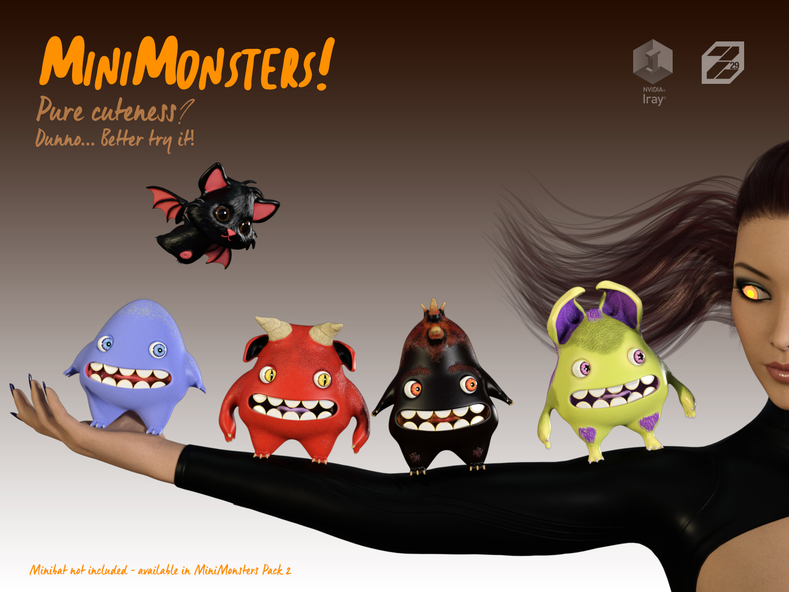 MiniMonsters - Pack 1 by N/A