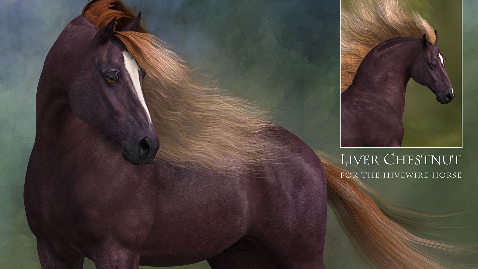 CWRW Liver Chestnut for the HiveWire Horse by N/A