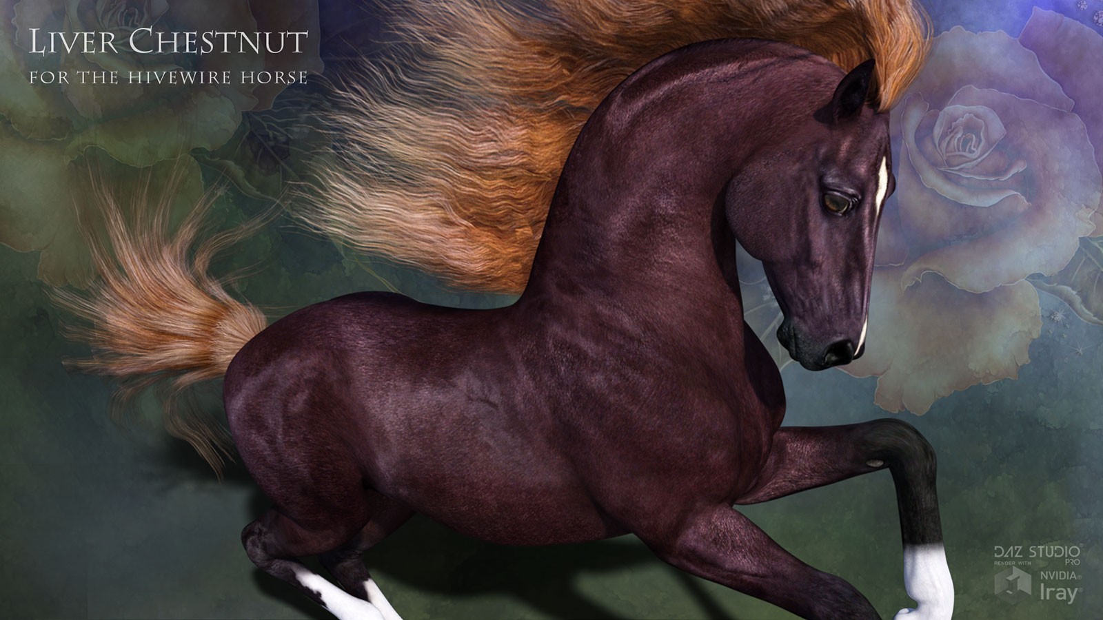 CWRW Liver Chestnut for the HiveWire Horse by N/A