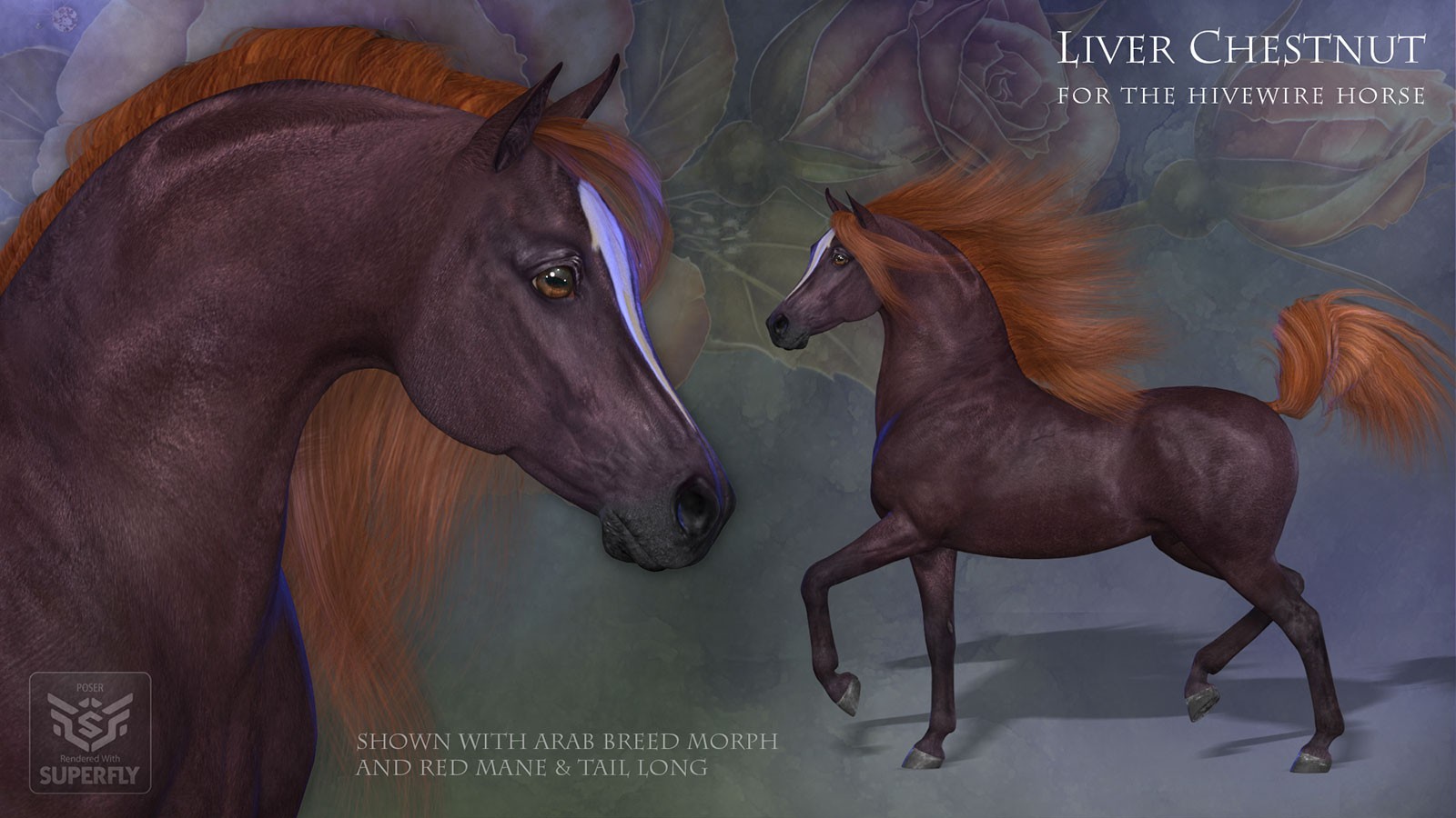 CWRW Liver Chestnut for the HiveWire Horse by N/A