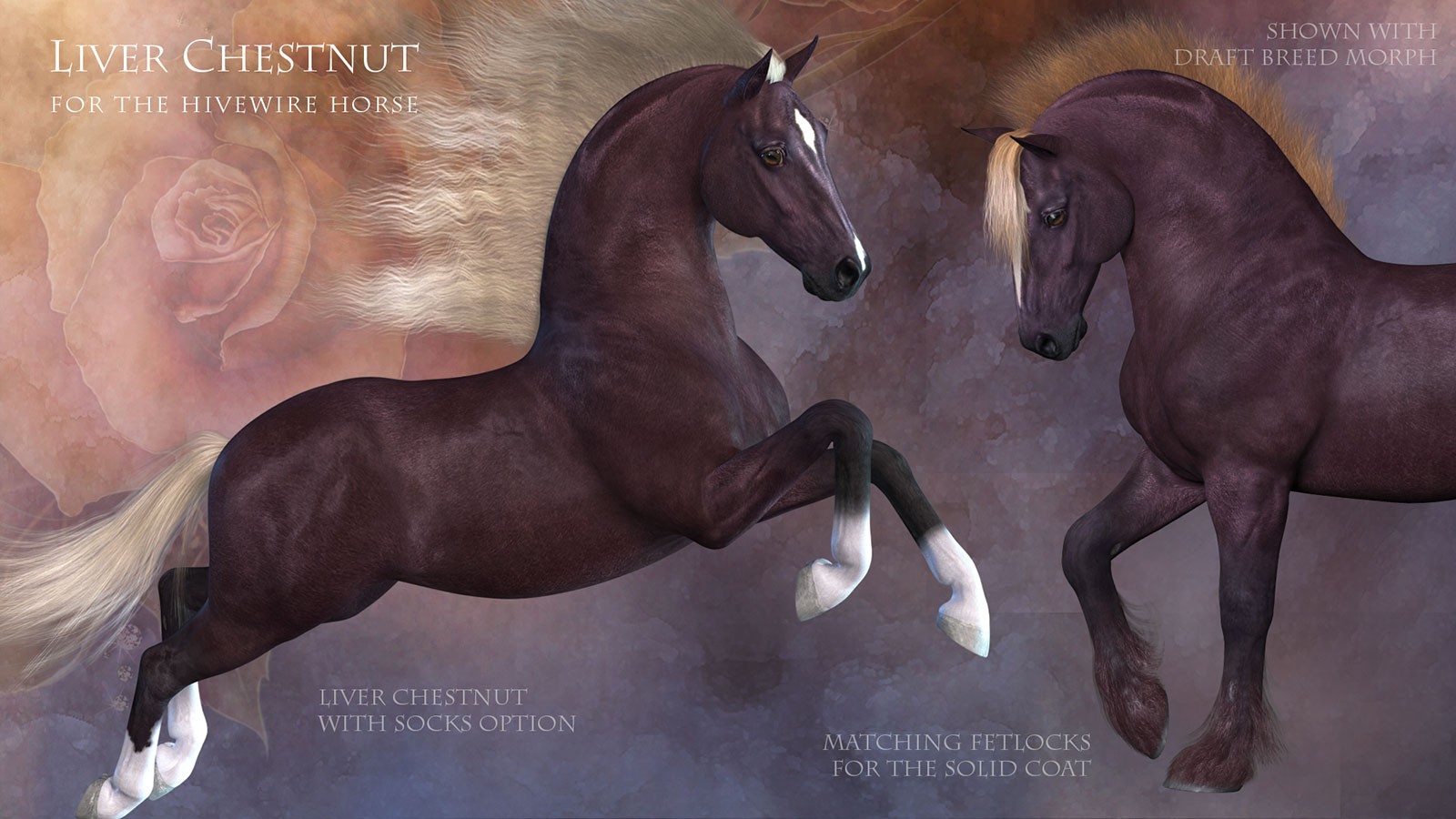 CWRW Liver Chestnut for the HiveWire Horse by N/A