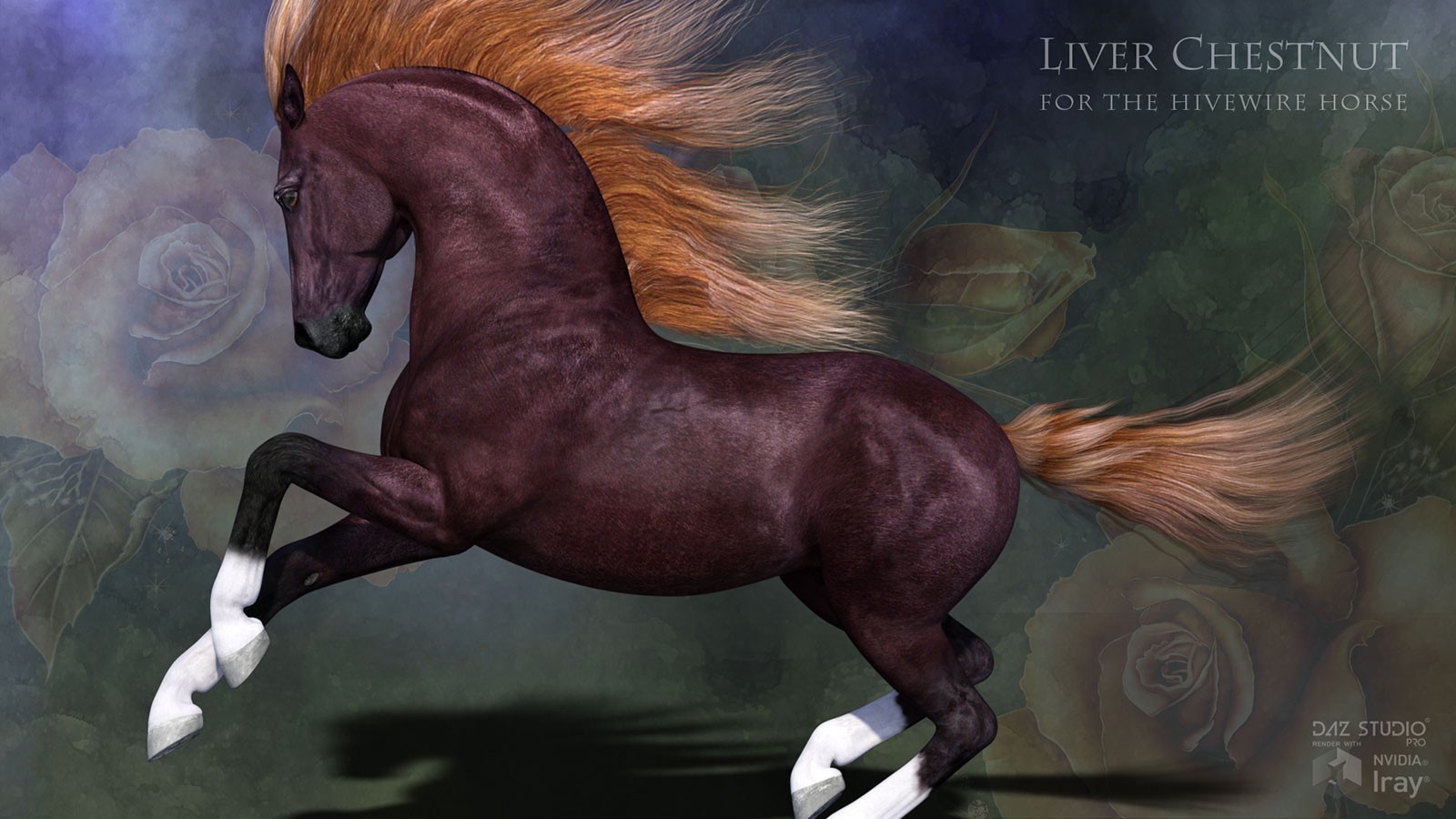 CWRW Liver Chestnut for the HiveWire Horse by N/A