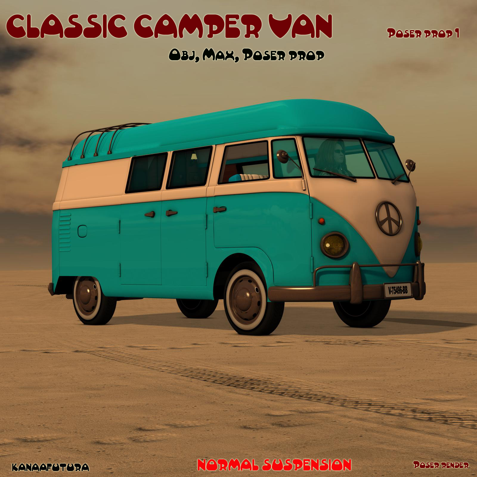 Classic Camper Van by N/A
