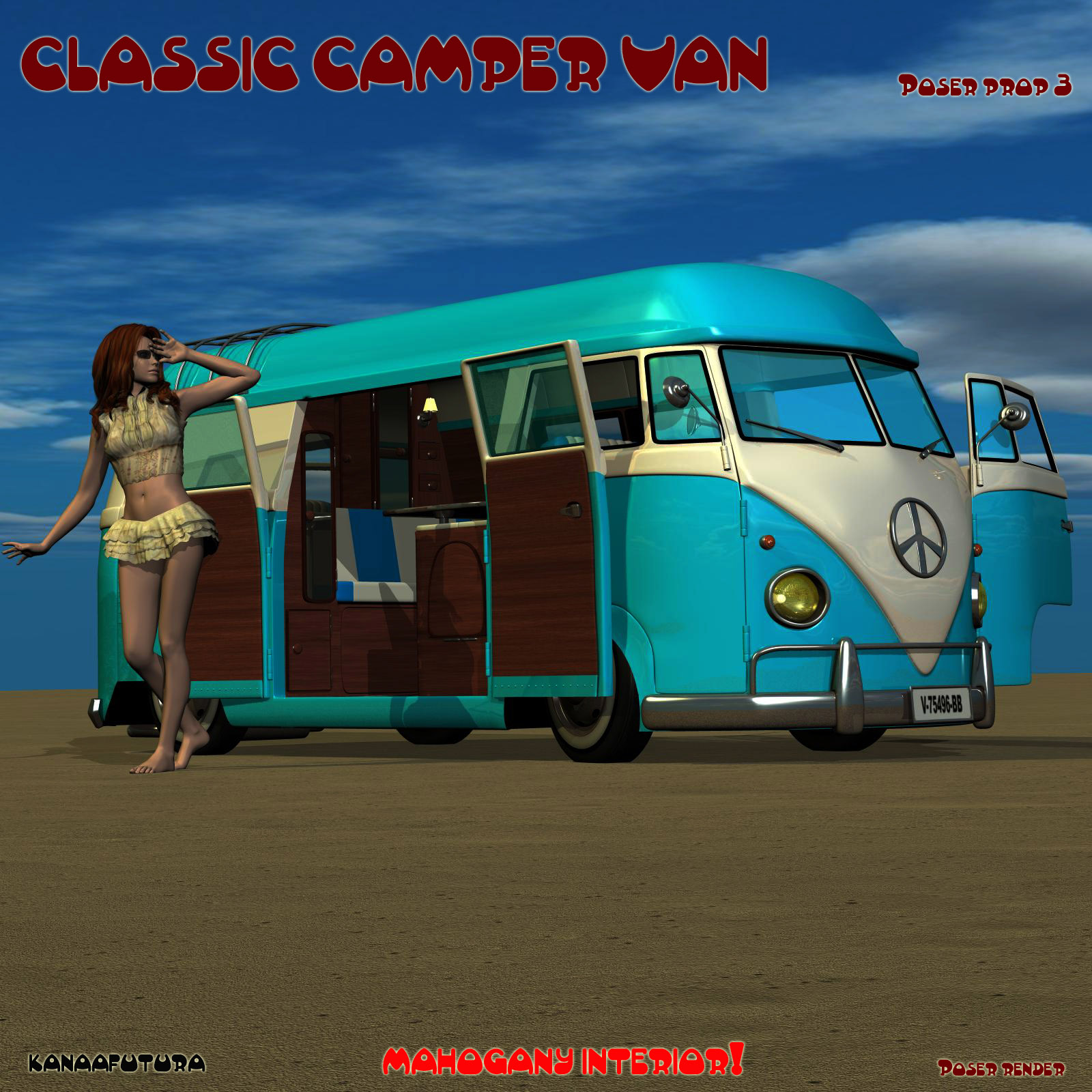 Classic Camper Van by N/A