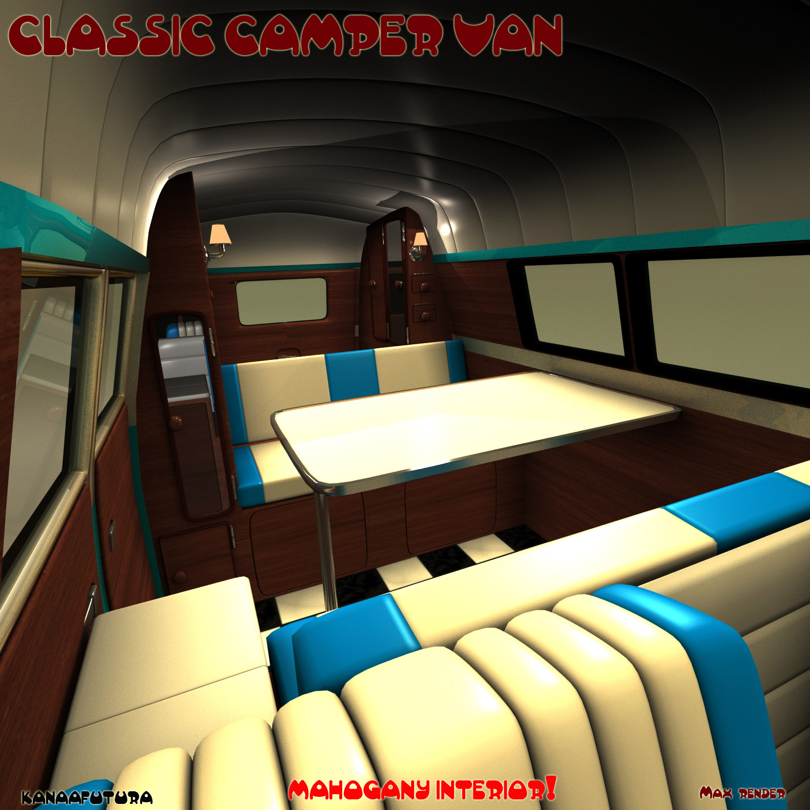 Classic Camper Van by N/A