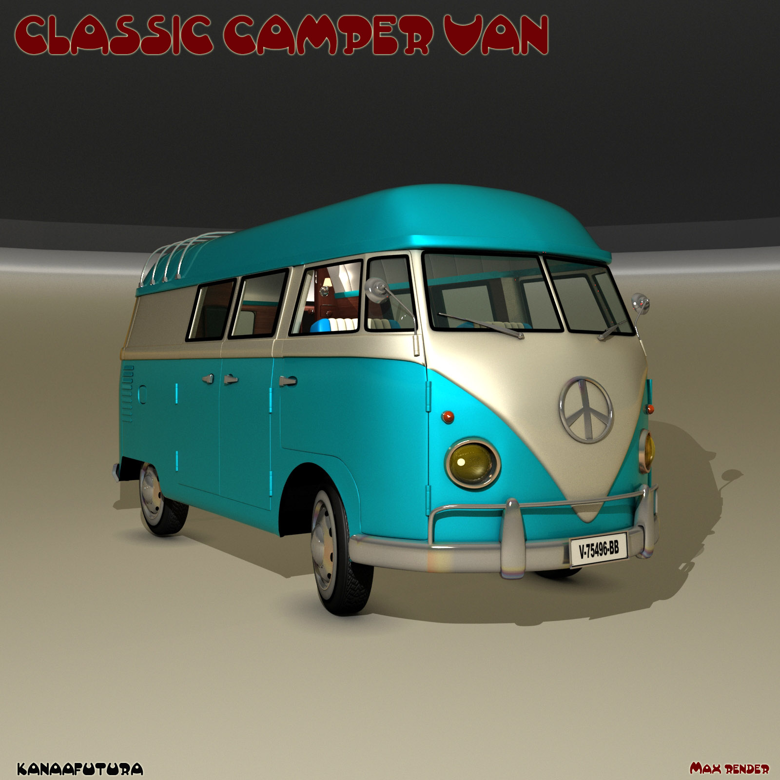 Classic Camper Van by N/A