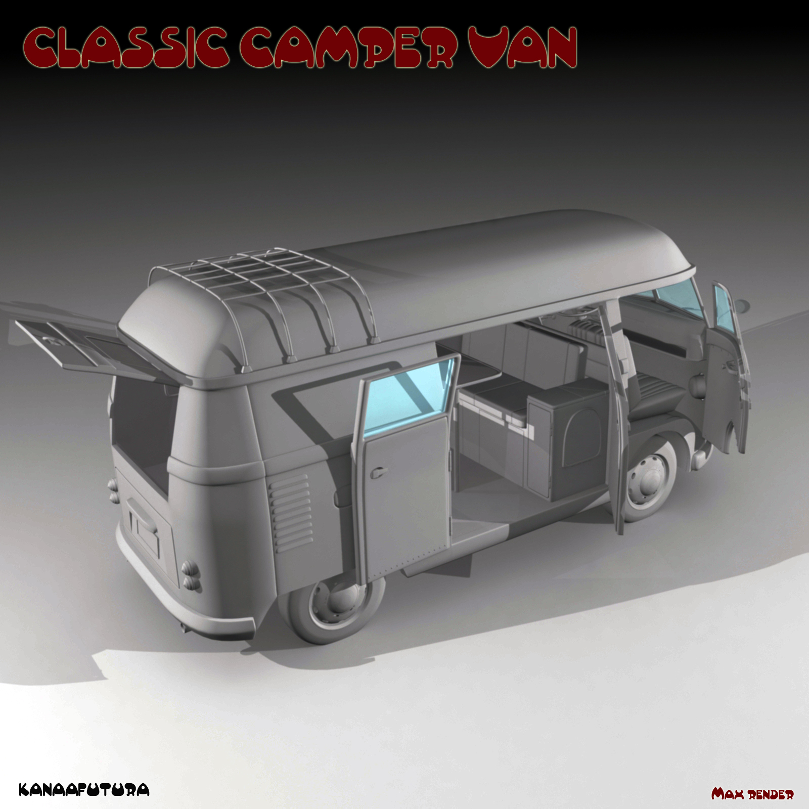 Classic Camper Van by N/A